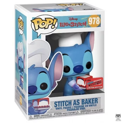 Stitch as Baker Funko Pop! figure (Lilo et Stitch)