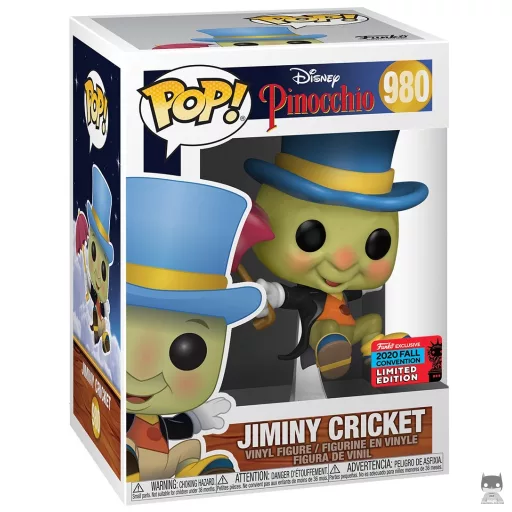 Jiminy Cricket with Umbrella Funko Pop! figure (Pinocchio)