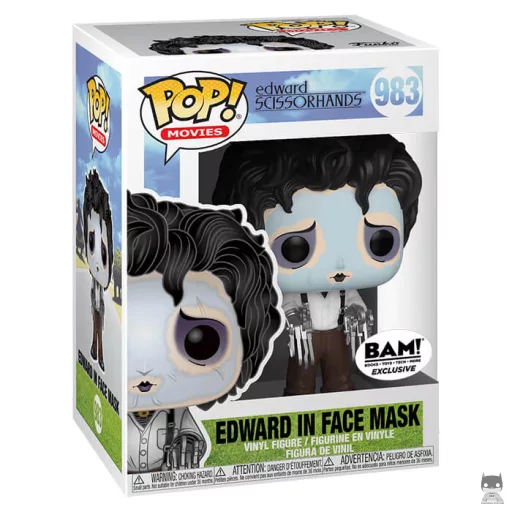 Edward in face mask Funko Pop! figure (Edward Scissorhands)