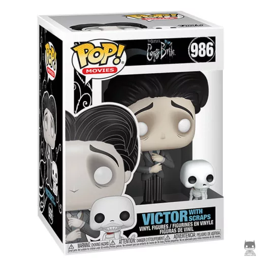 Victor with Scraps Funko Pop! figure (Corpse Bride)