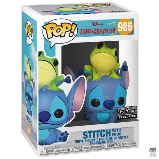 Stitch with Frog Funko Pop! figure (Exclusive)
