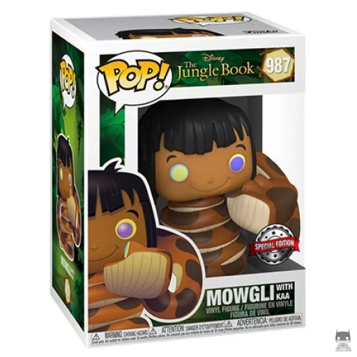 Mowgli with Kaa Funko Pop! figure (Jungle Book)