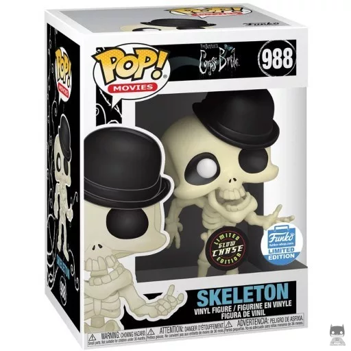 Skeleton (Chase & Glow in the Dark) Funko Pop! figure (Corpse Bride)