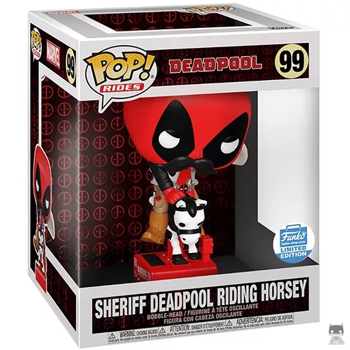 Sheriff Deadpool Riding Horsey Funko Pop! figure (Deadpool)