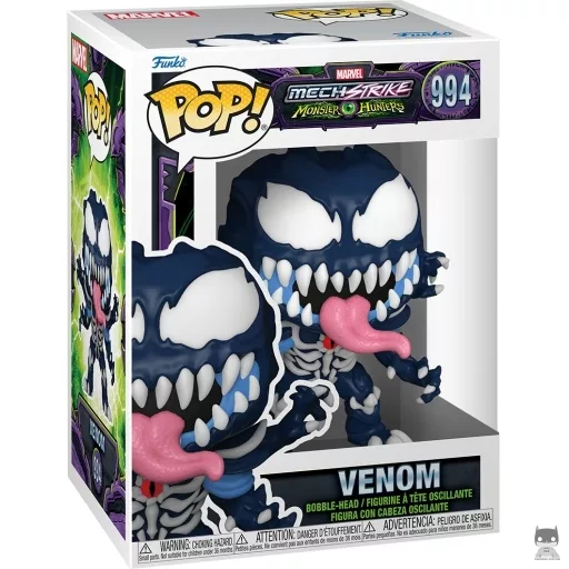 Venom Funko Pop! figure (Mech Strike Monster Hunters)