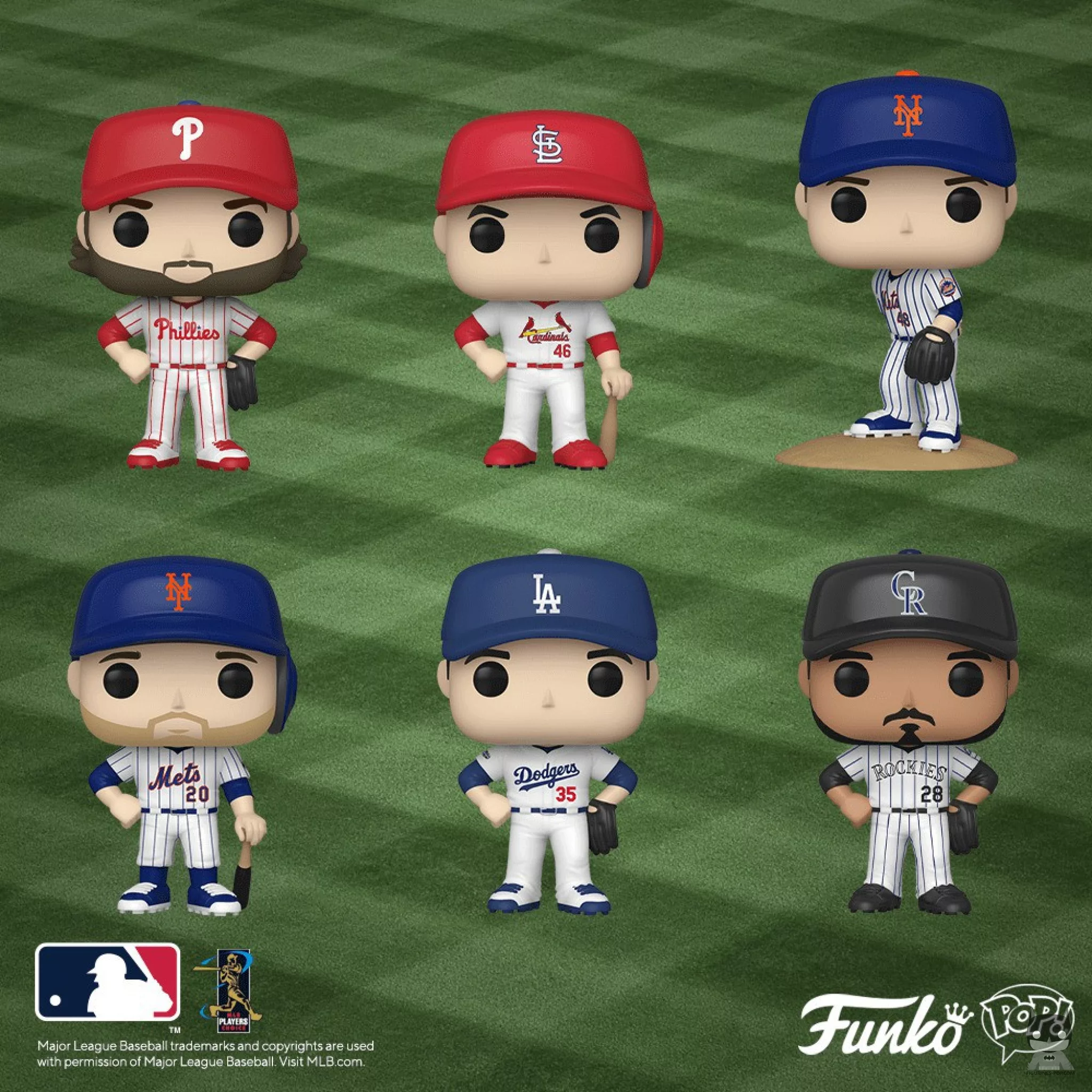 17 POPs of baseball players