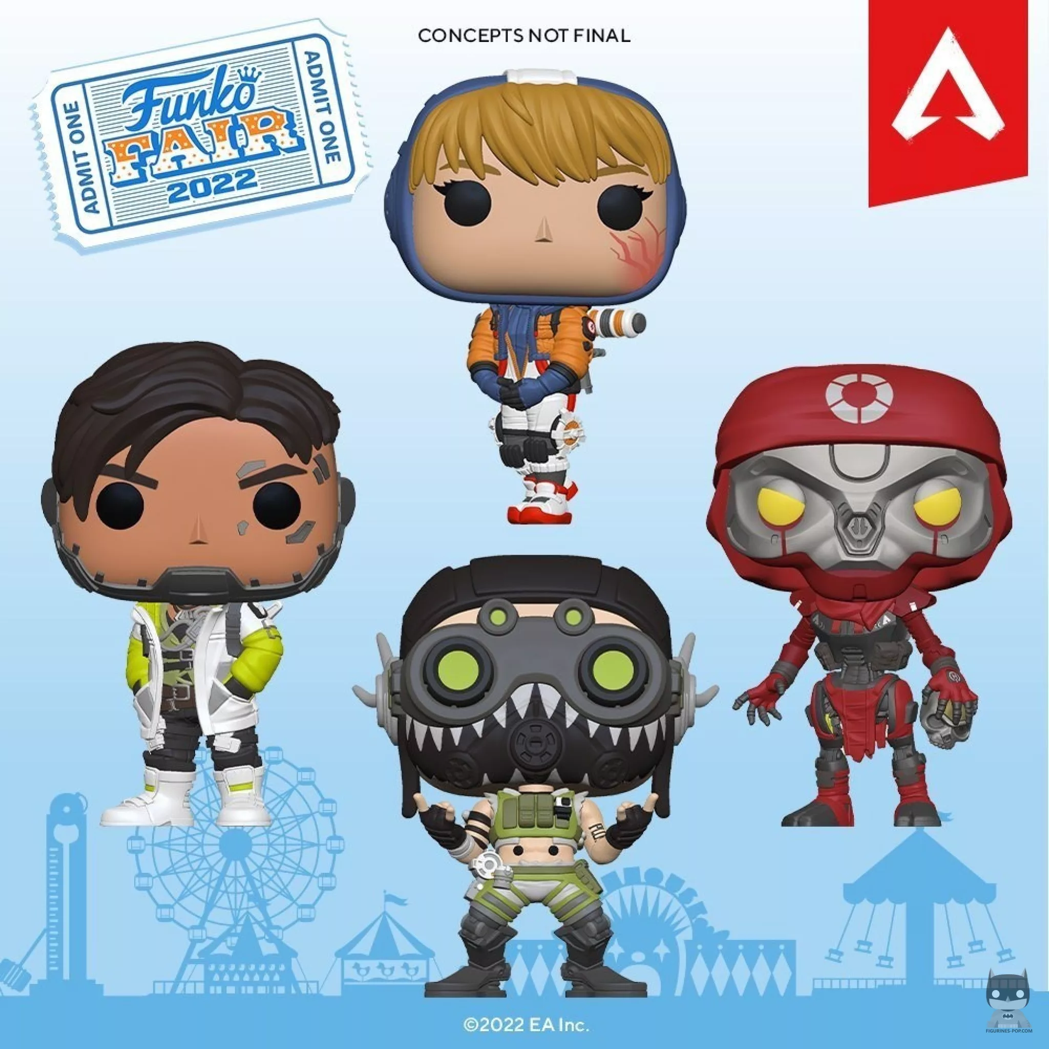 4 new Apex Legends characters popified