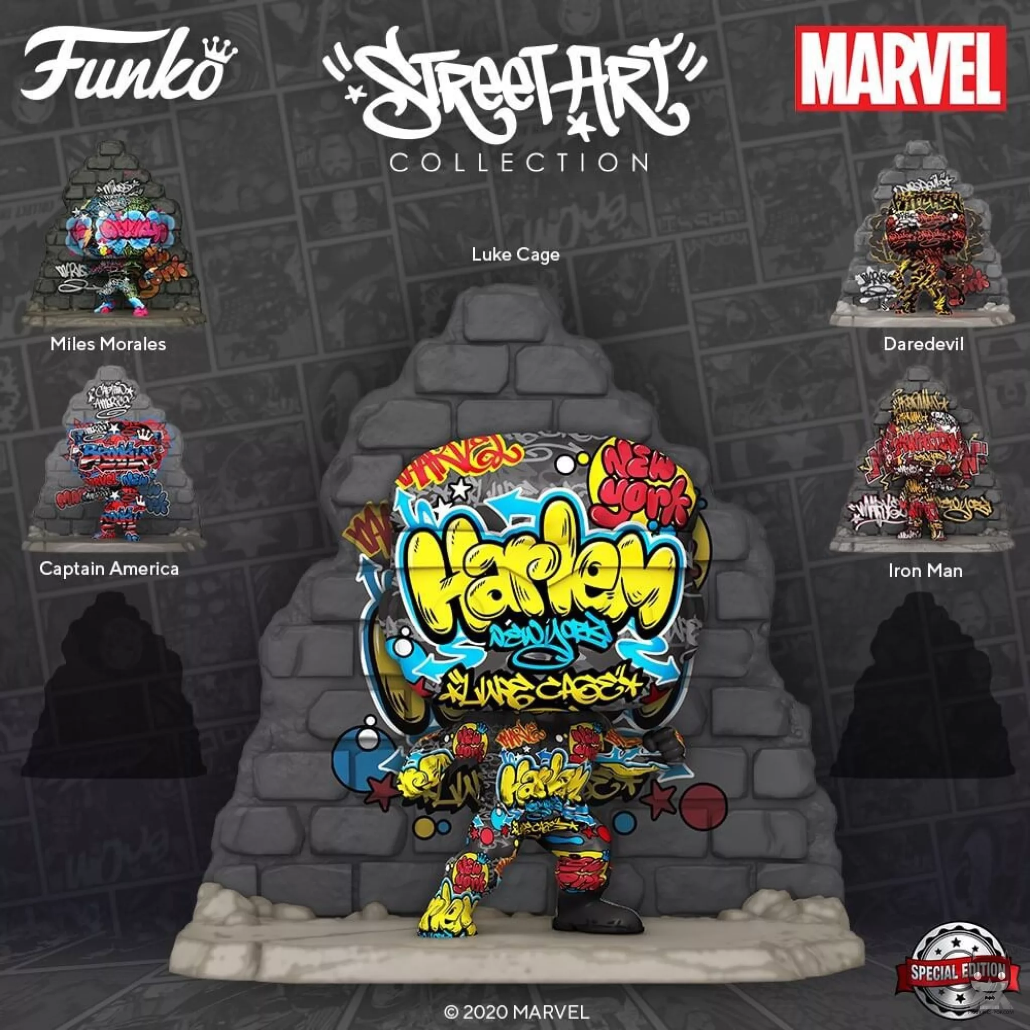 5th POP Marvel Street Art