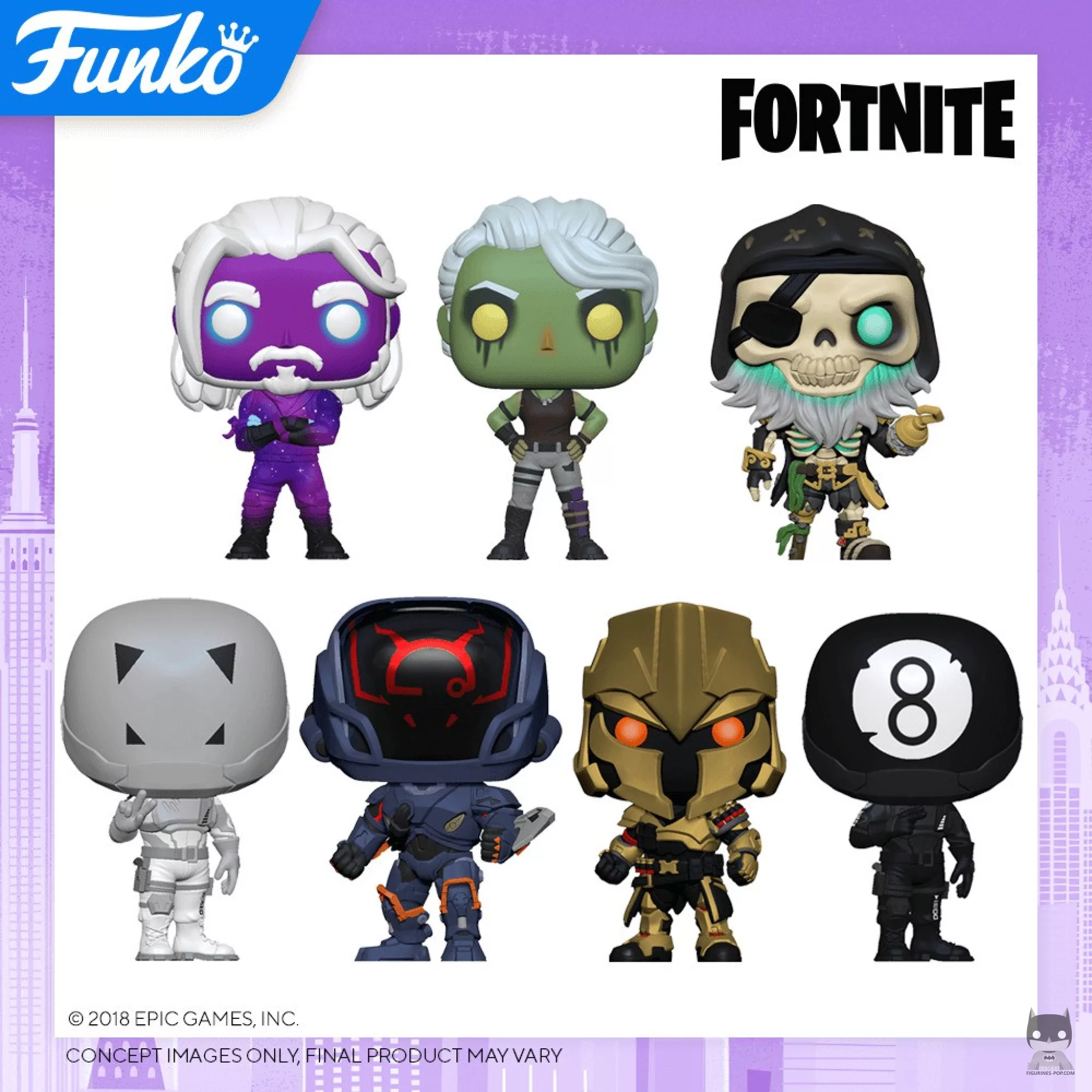 7 new Fortnite figures