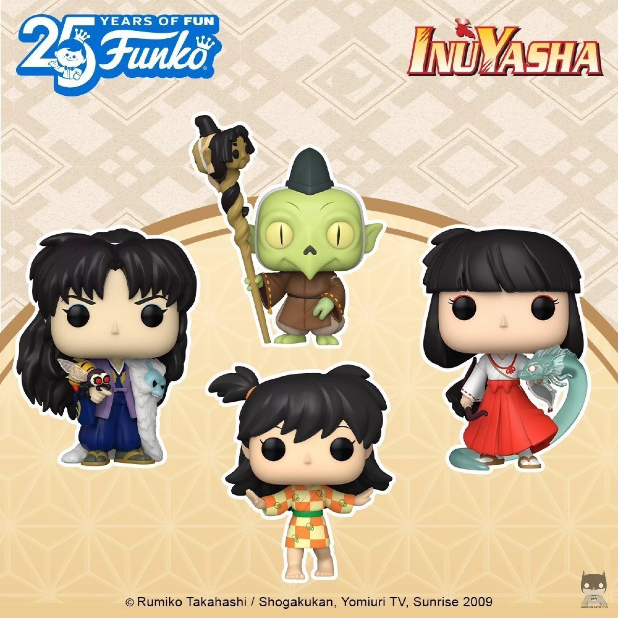 9 new POPs for InuYasha