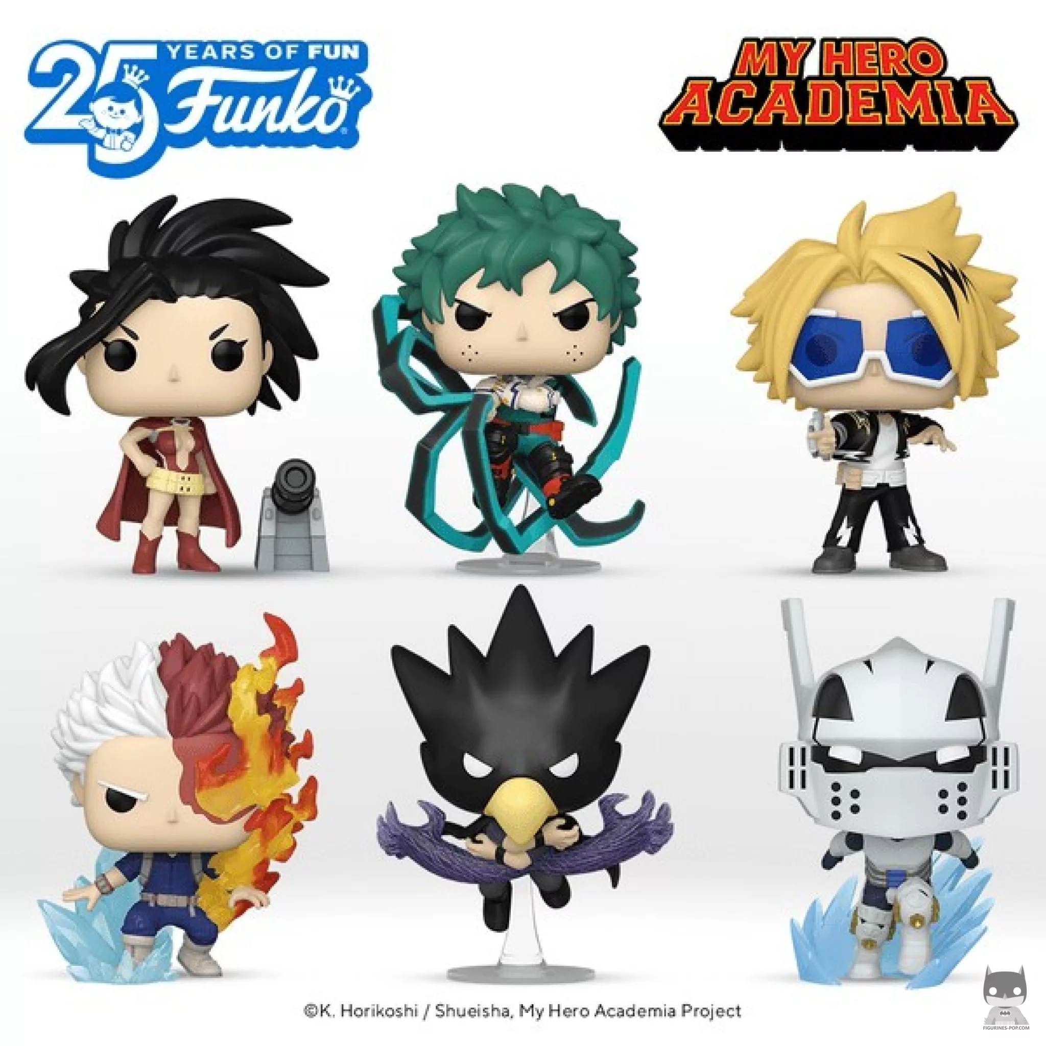 A 2023 wave of My Hero Academia Funko POP