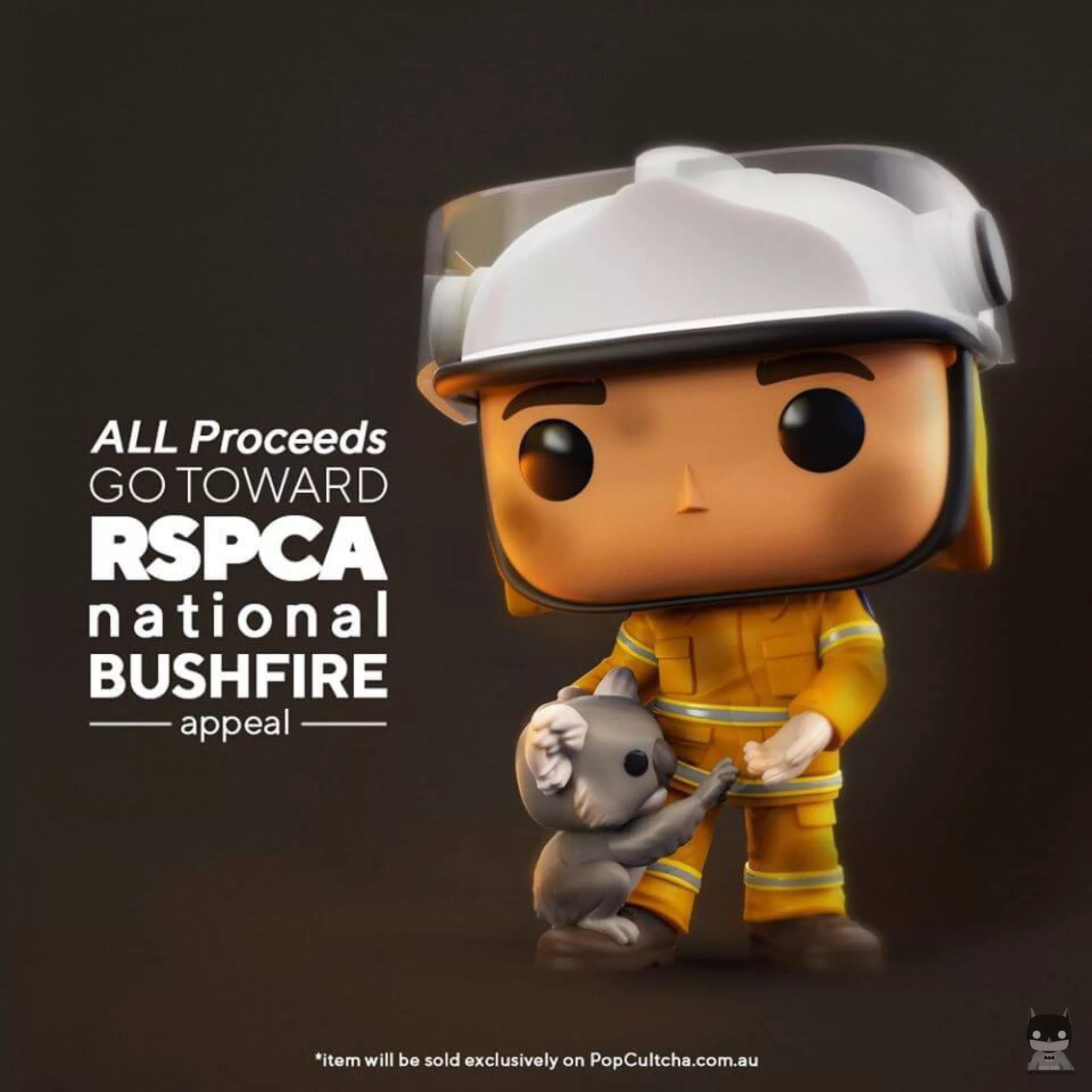 A POP for firefighters saving koalas in Australia