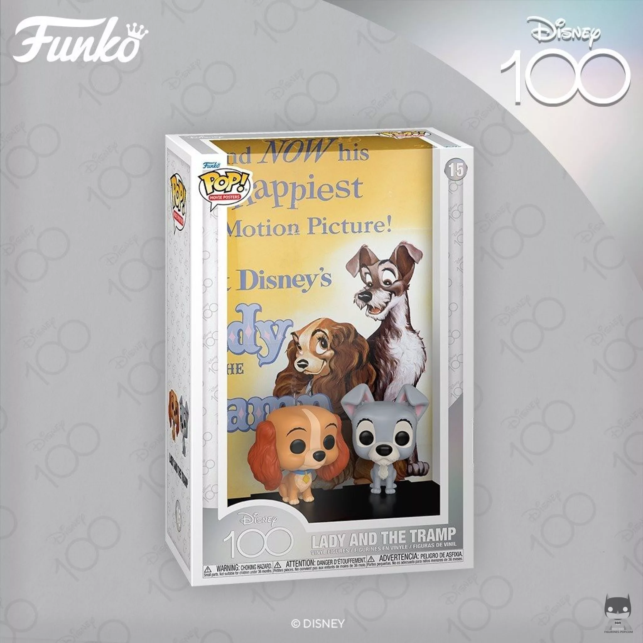 A POP Movie Posters Disney of Lady and the Tramp