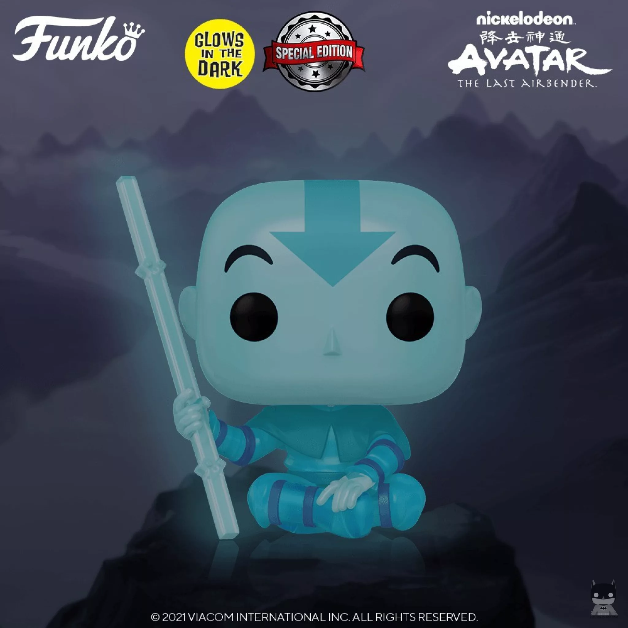 Aang Spirit POP (Avatar) in Glow in the Dark