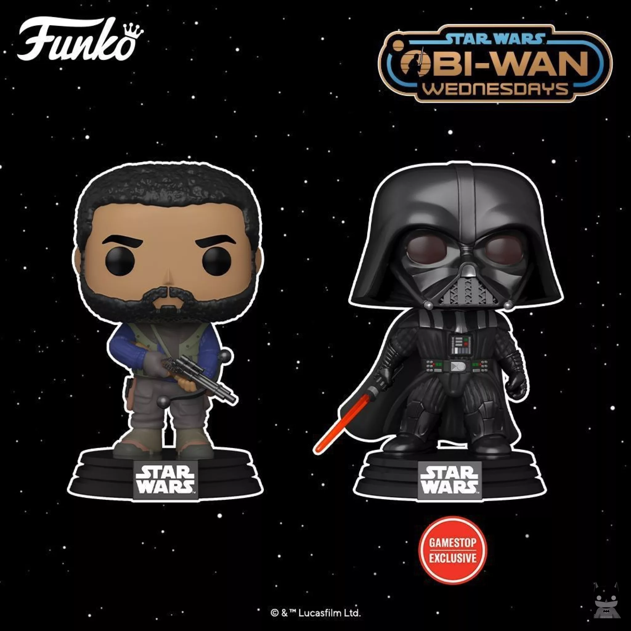 All the Obi-Wan Kenobi series new Funko POP