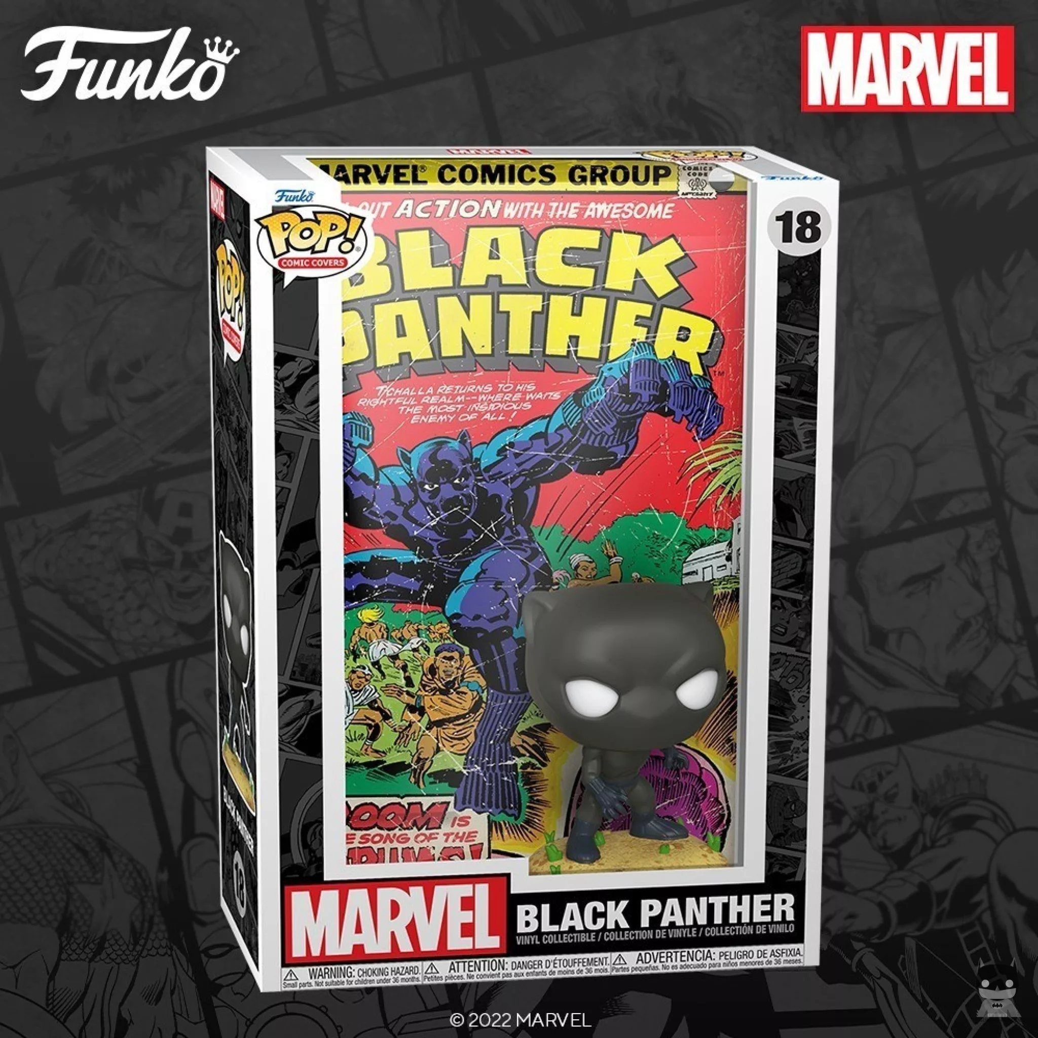 And here are the POP Comic Covers of Black Panther and Shuri