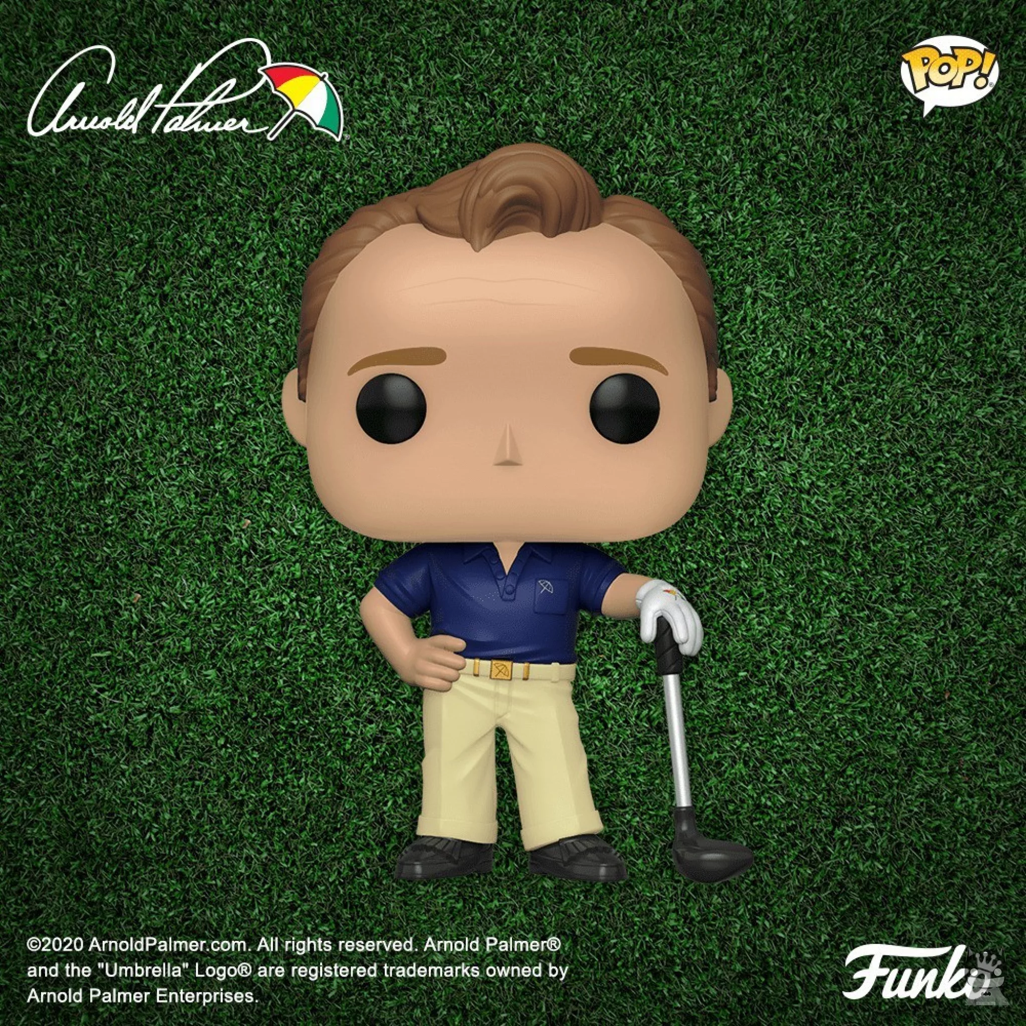 Arnold Palmer and Jack Nicklaus have their POP action figure