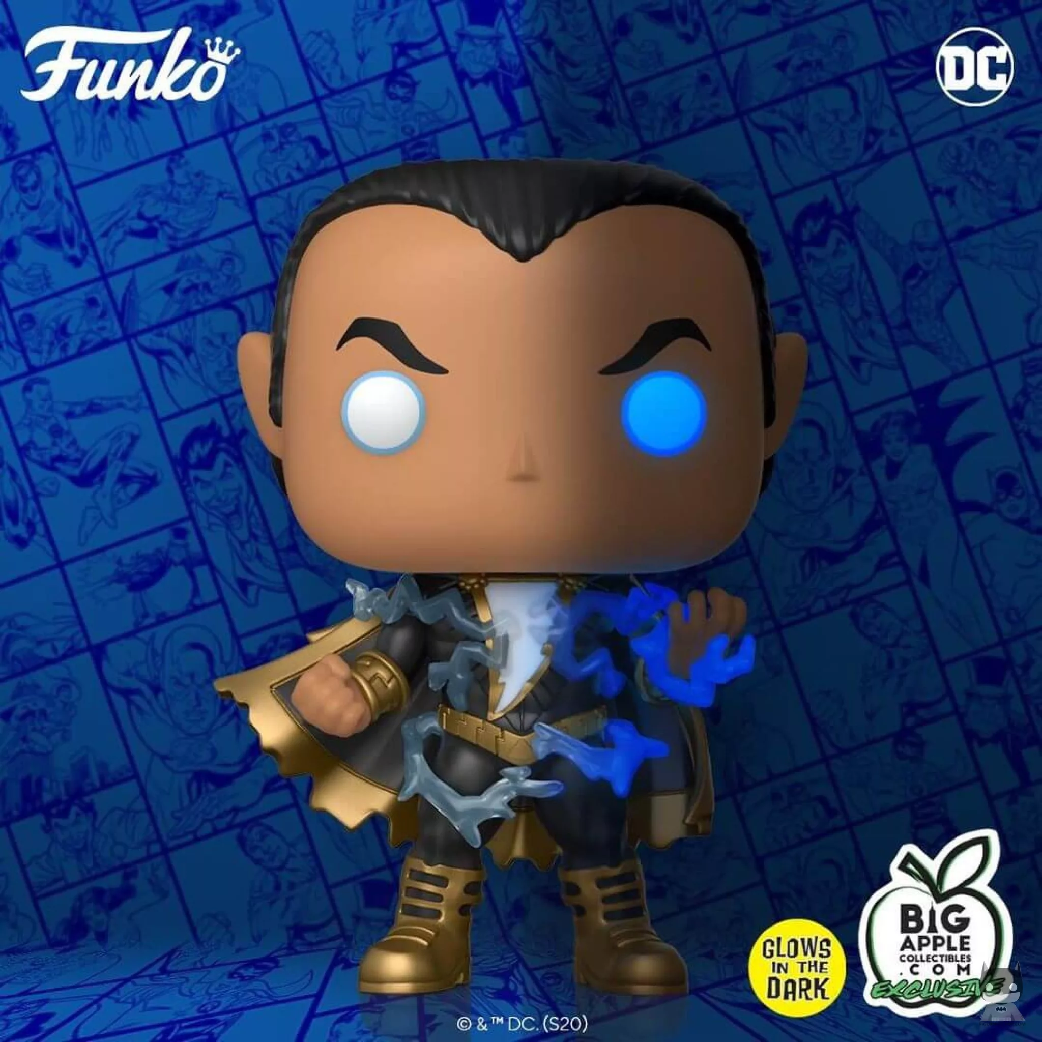 Black Adam POP Glow in the dark
