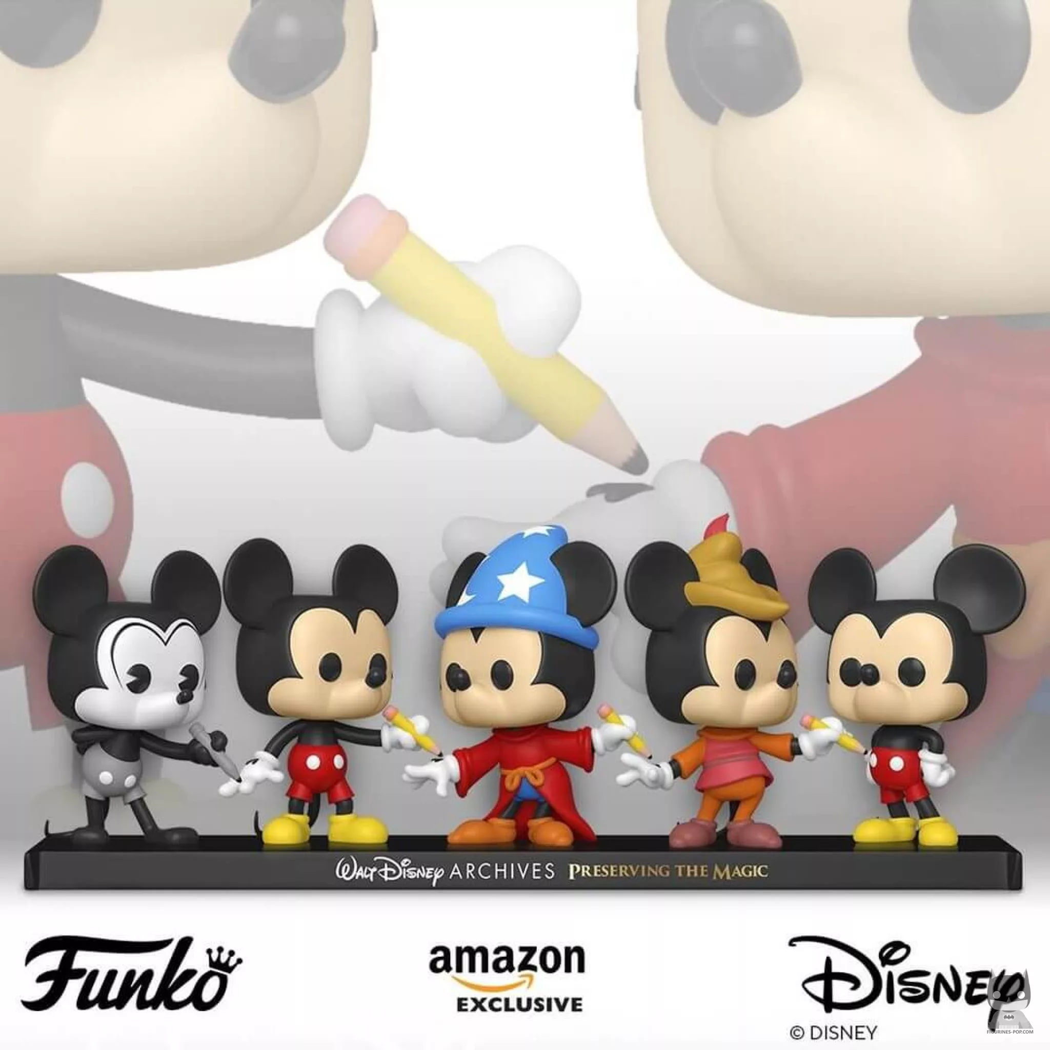 Dive into the Disney archives with a series of exceptional Mickey Mouse's POP
