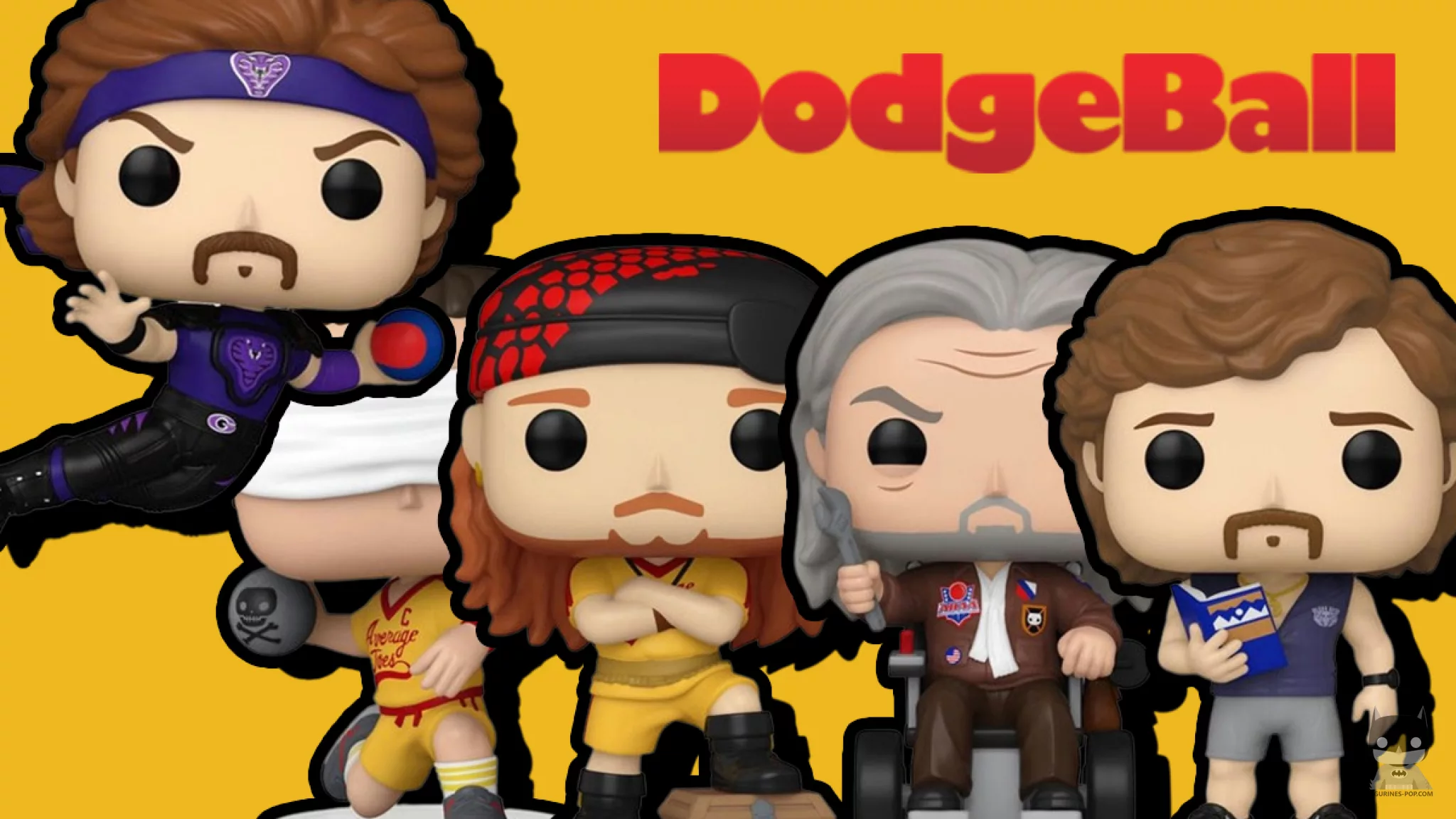 Dodgeball: five new Funko POPs announced to complete the collection