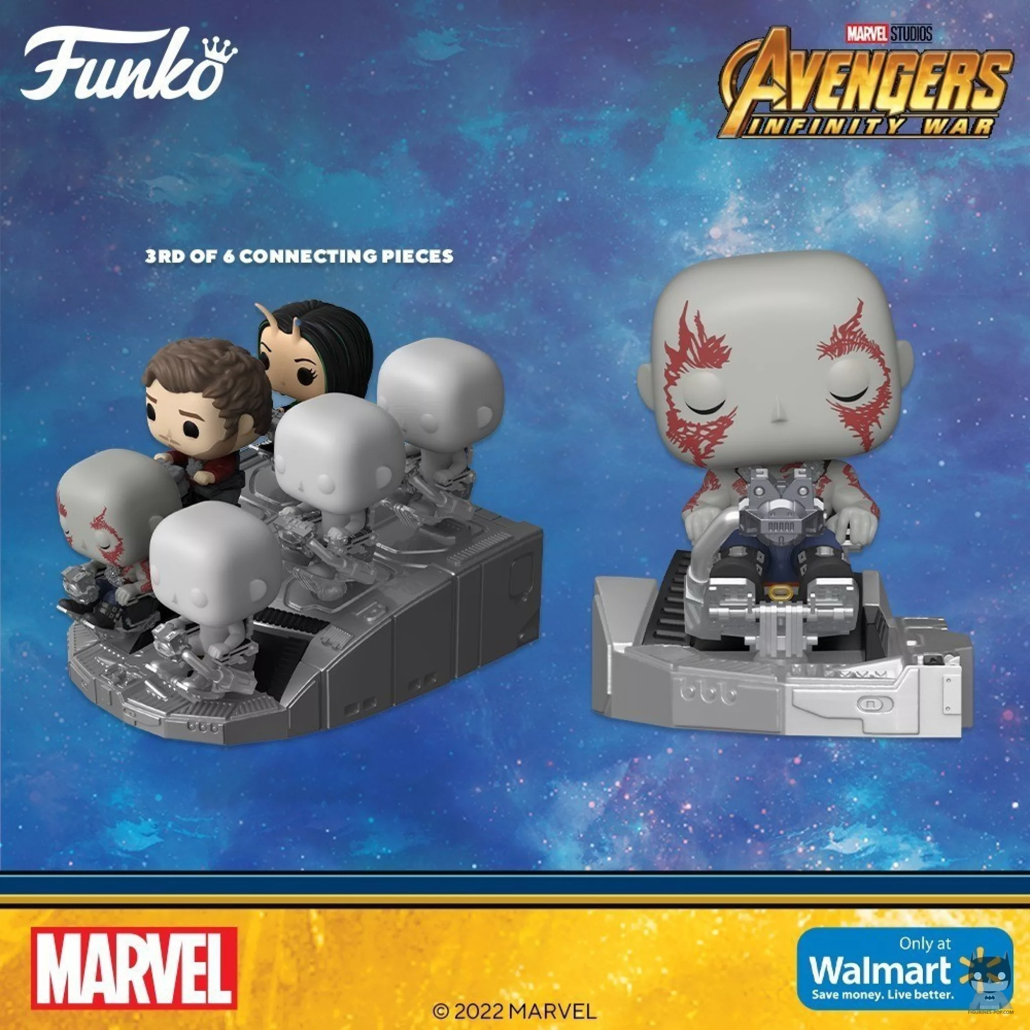 Drax and Mantis board the Guardians of the Galaxy ship