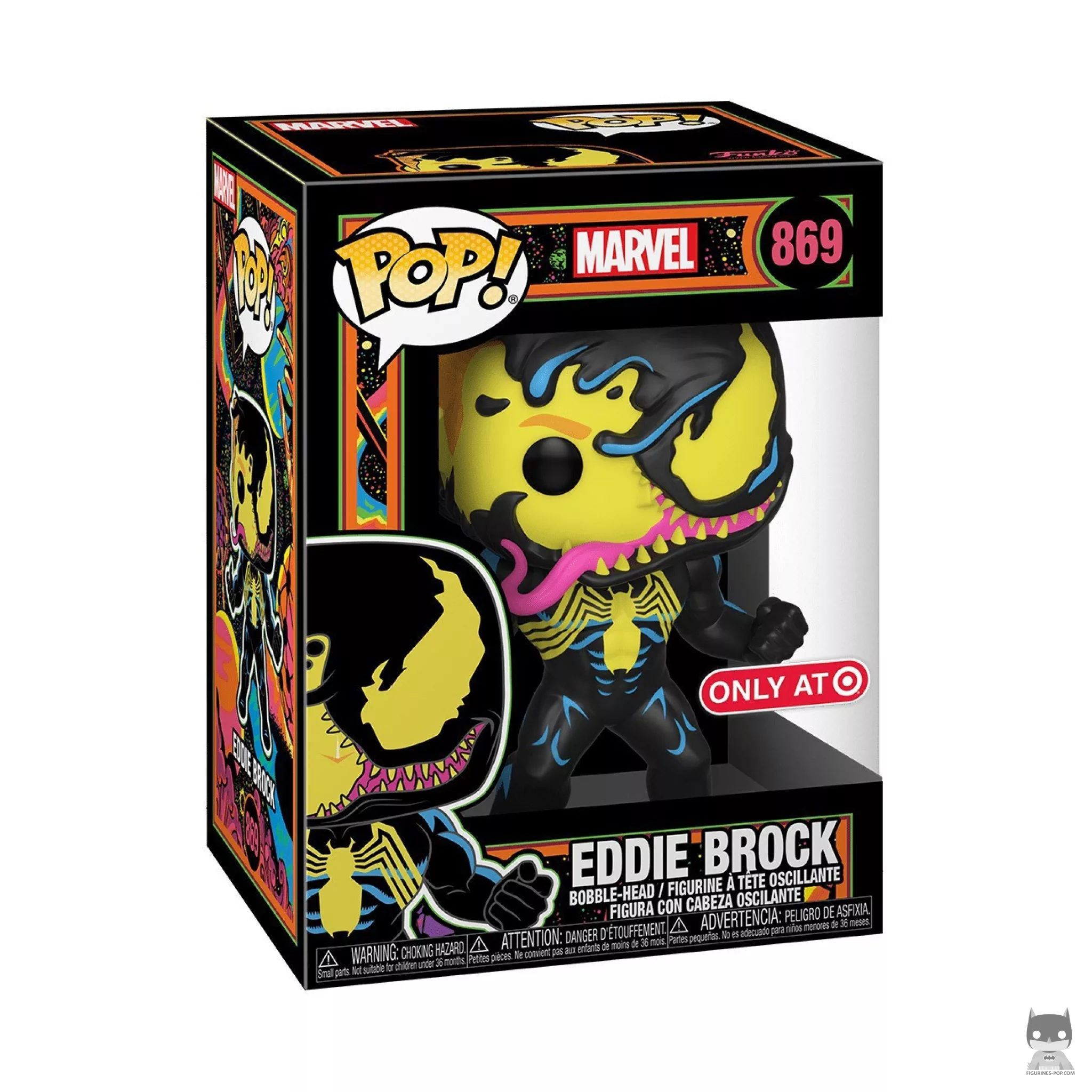 Eddie Brock's Marvel Black Light POP