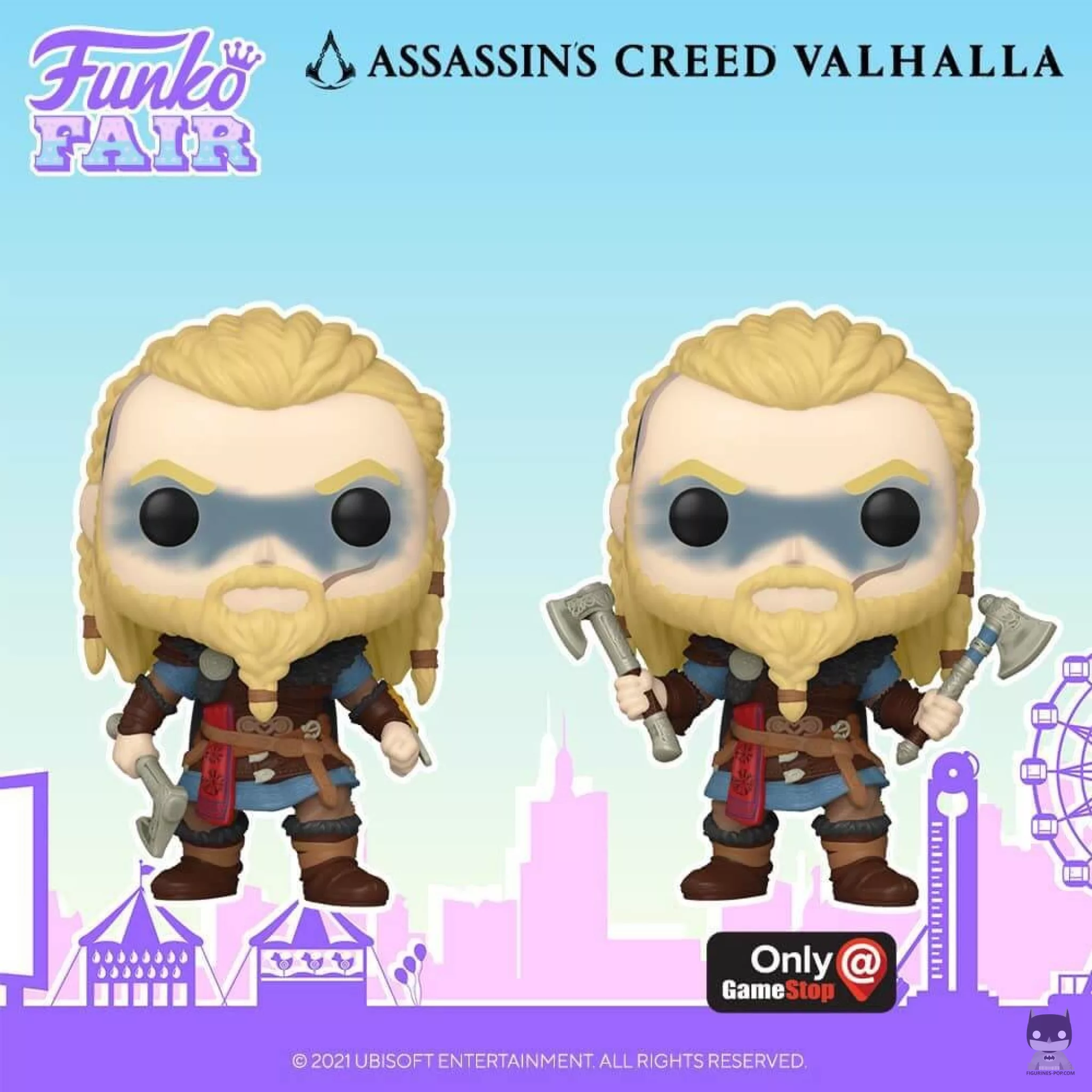 Eivor (Assassin's Creed Valhalla) arrives in POPs