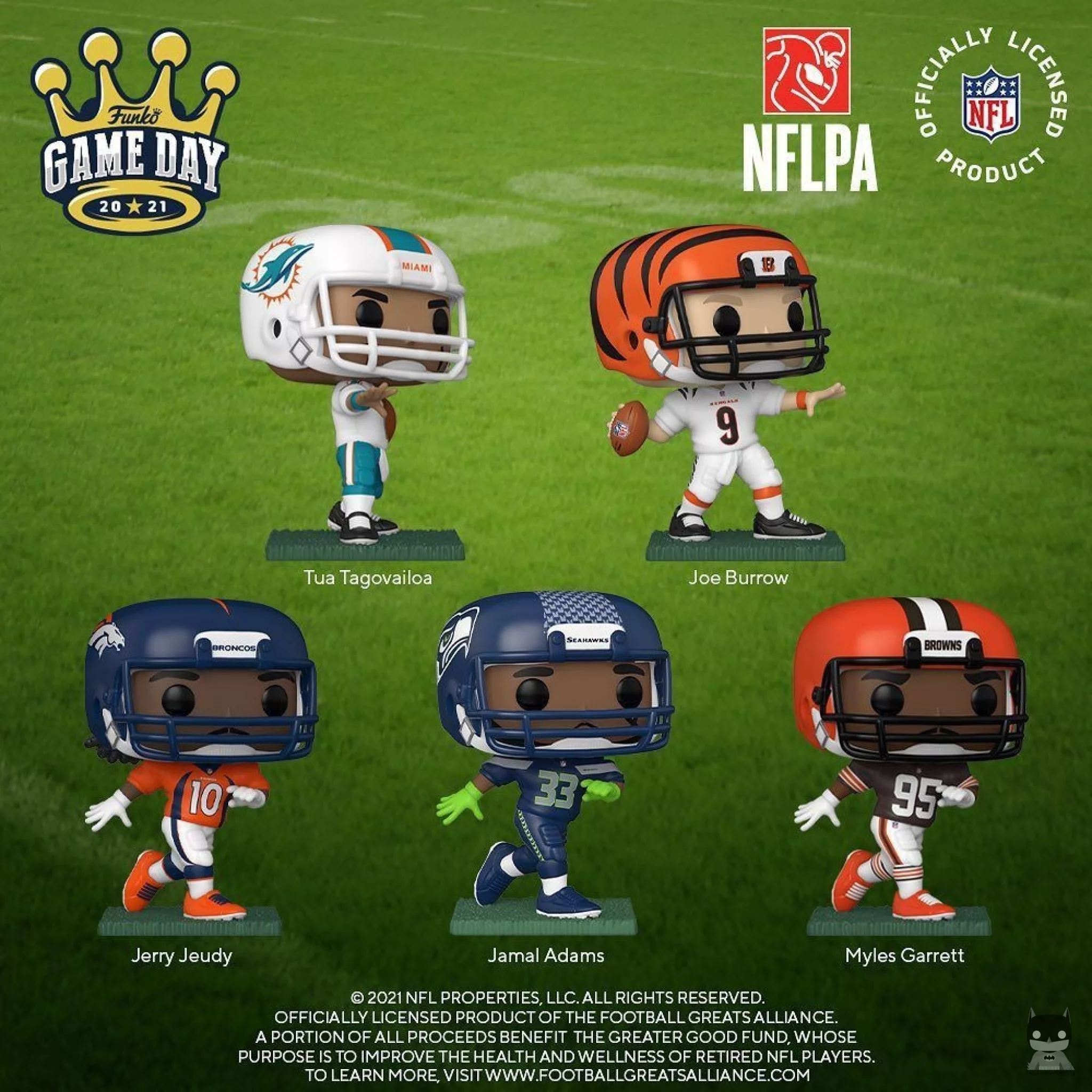 Flood of NFL Funko POP