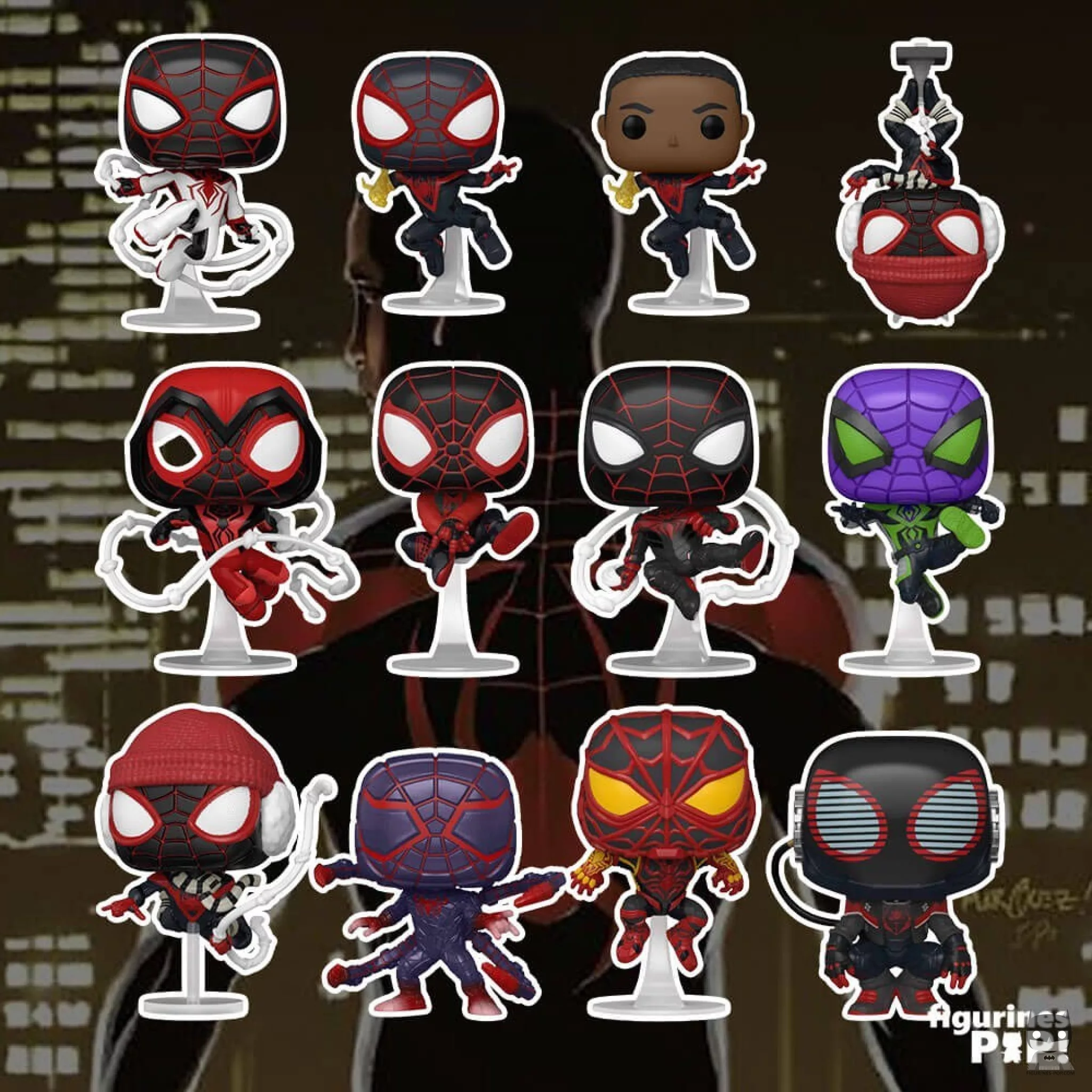 Flood of POPs from Marvel's Spider-Man: Miles Morales