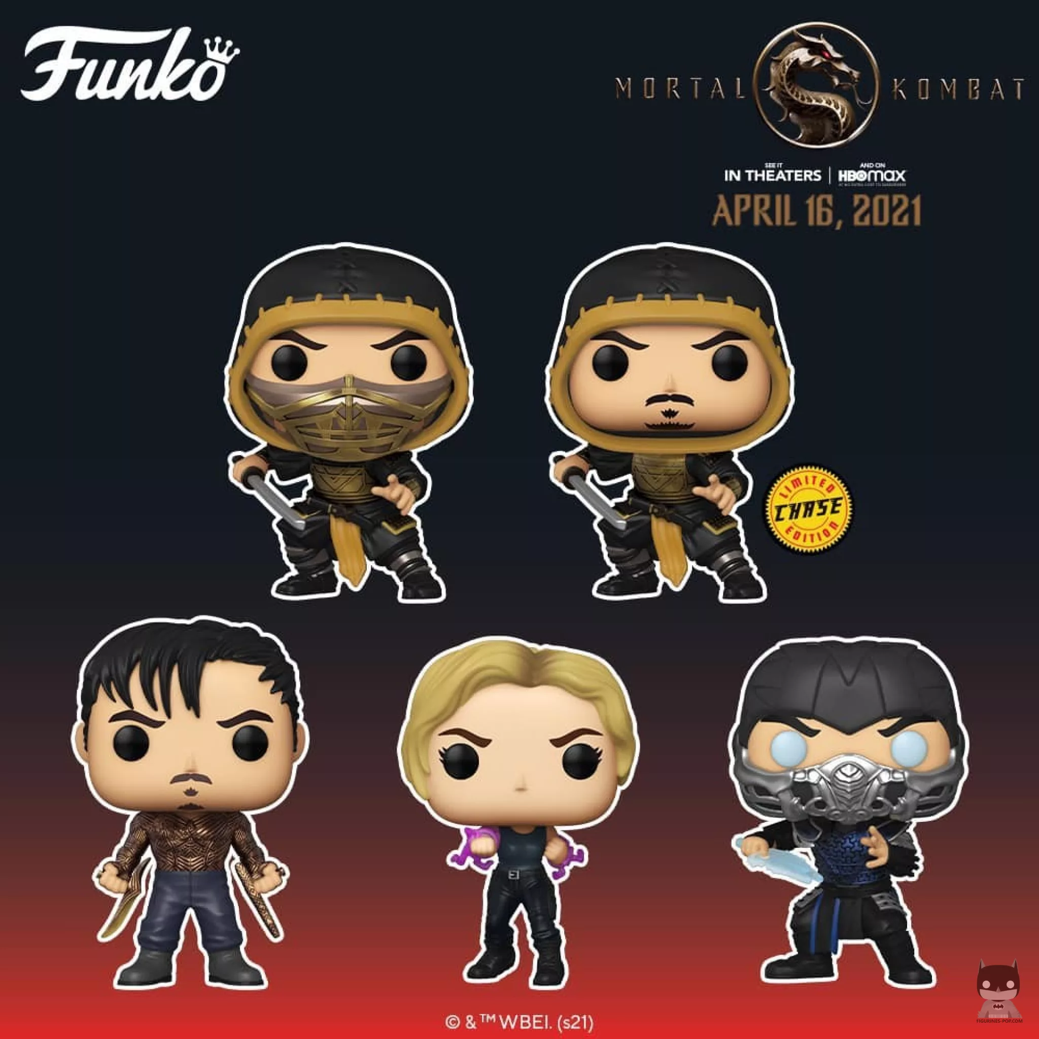 Funko reveals new Mortal Kombat POPs