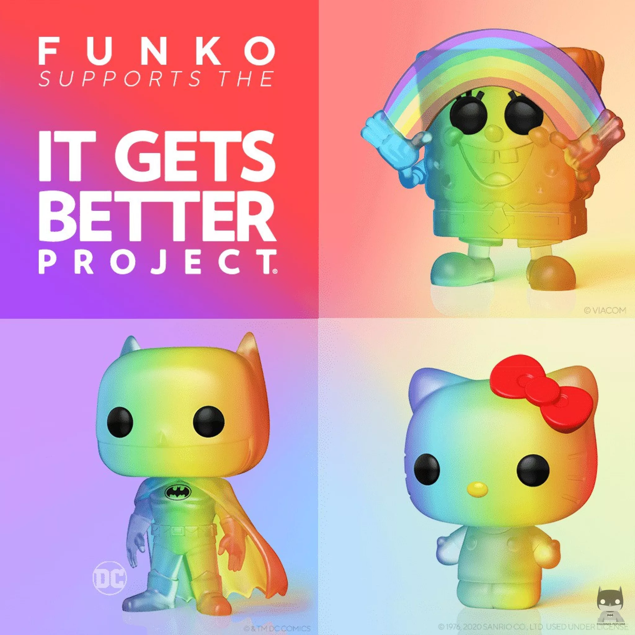 Funko supports the LGBTQ+ movement