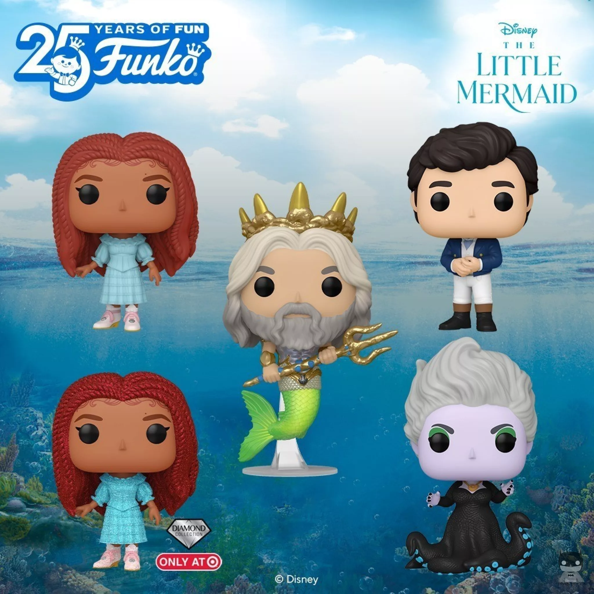 Funko unveils POPs from The Little Mermaid 2023 movie
