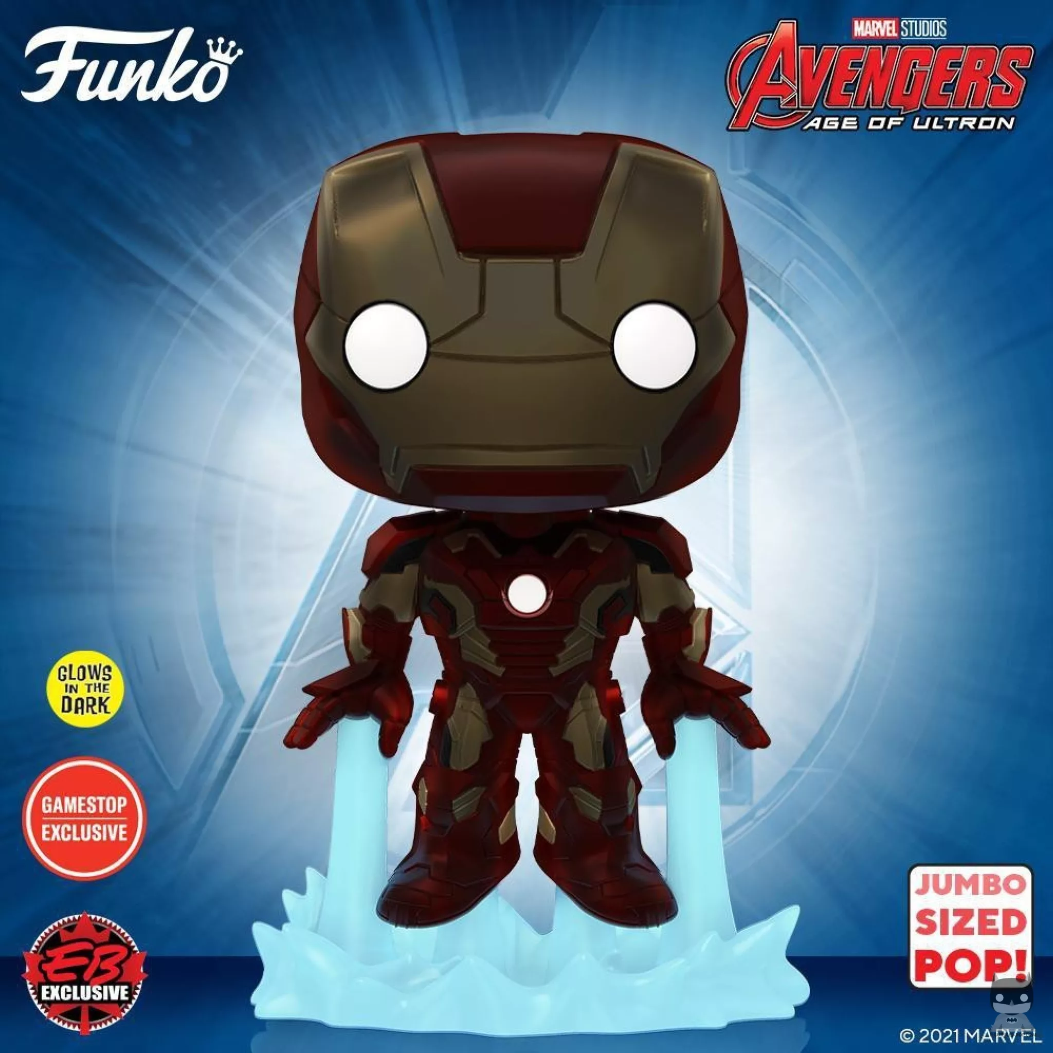 Iron Man lands in Supersized POP and GITD