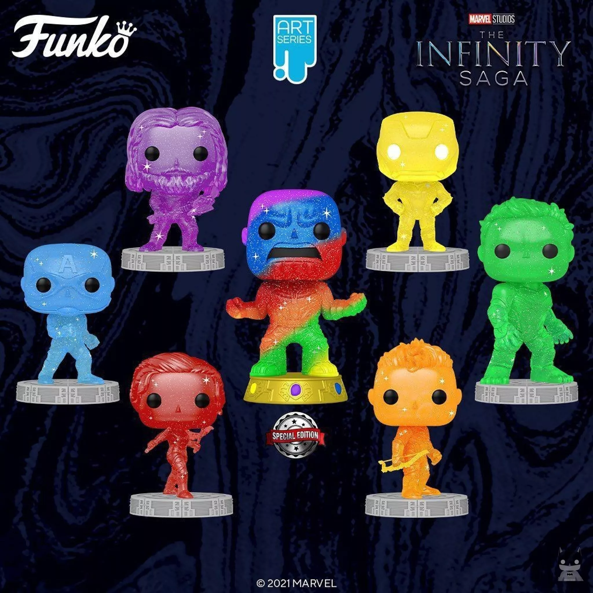New Avengers Art Series POP (and Thanos)