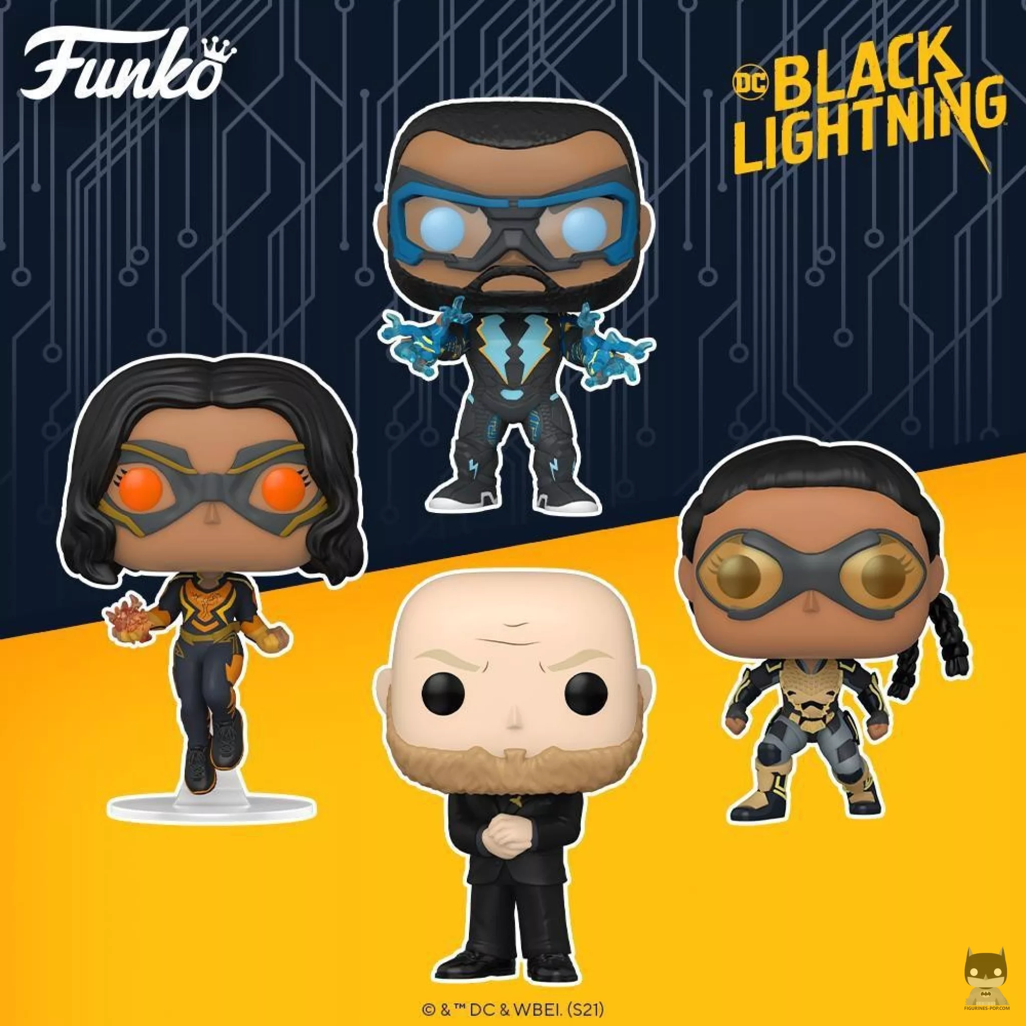 New Black Lightning Funko POP