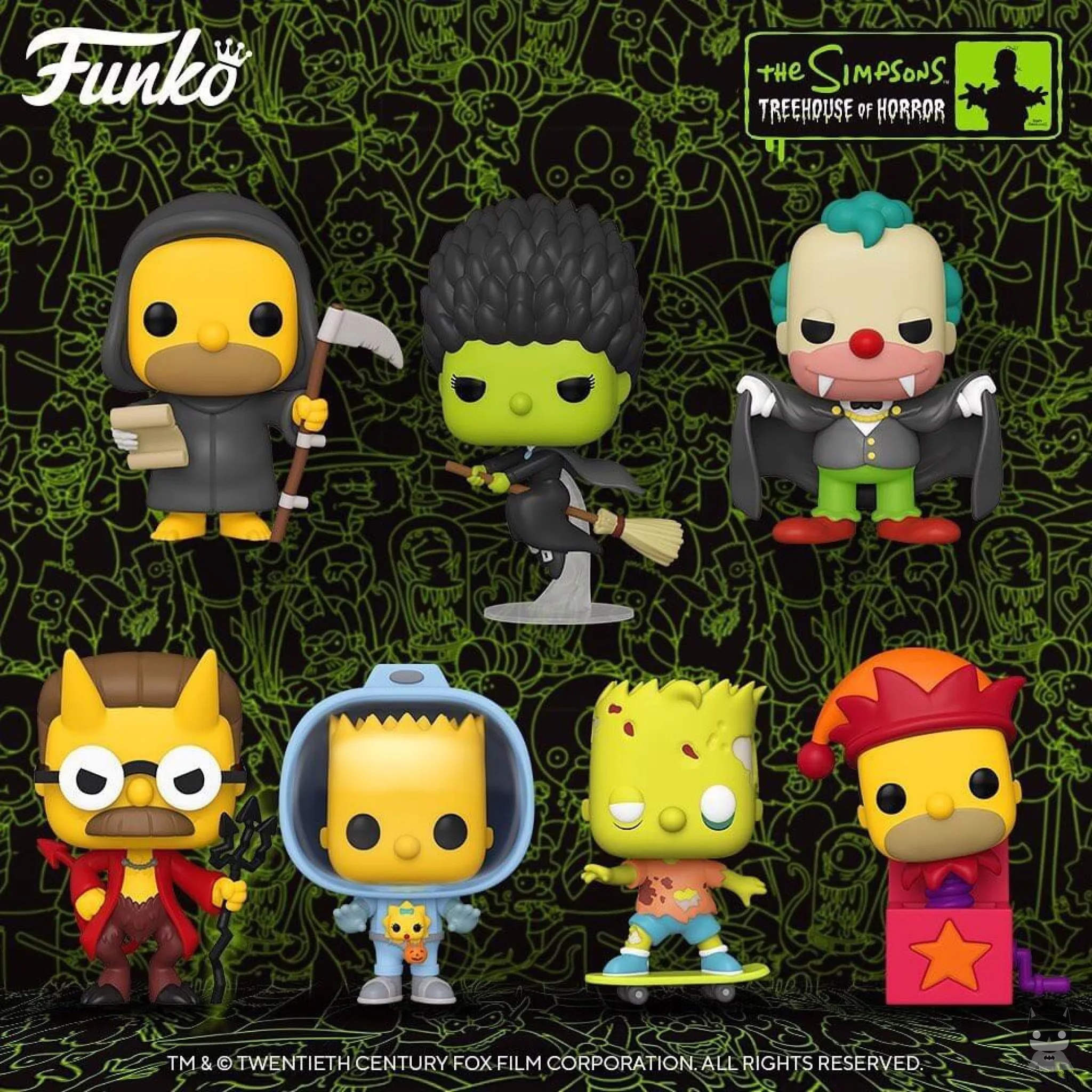 New POP action figures from The Simpsons