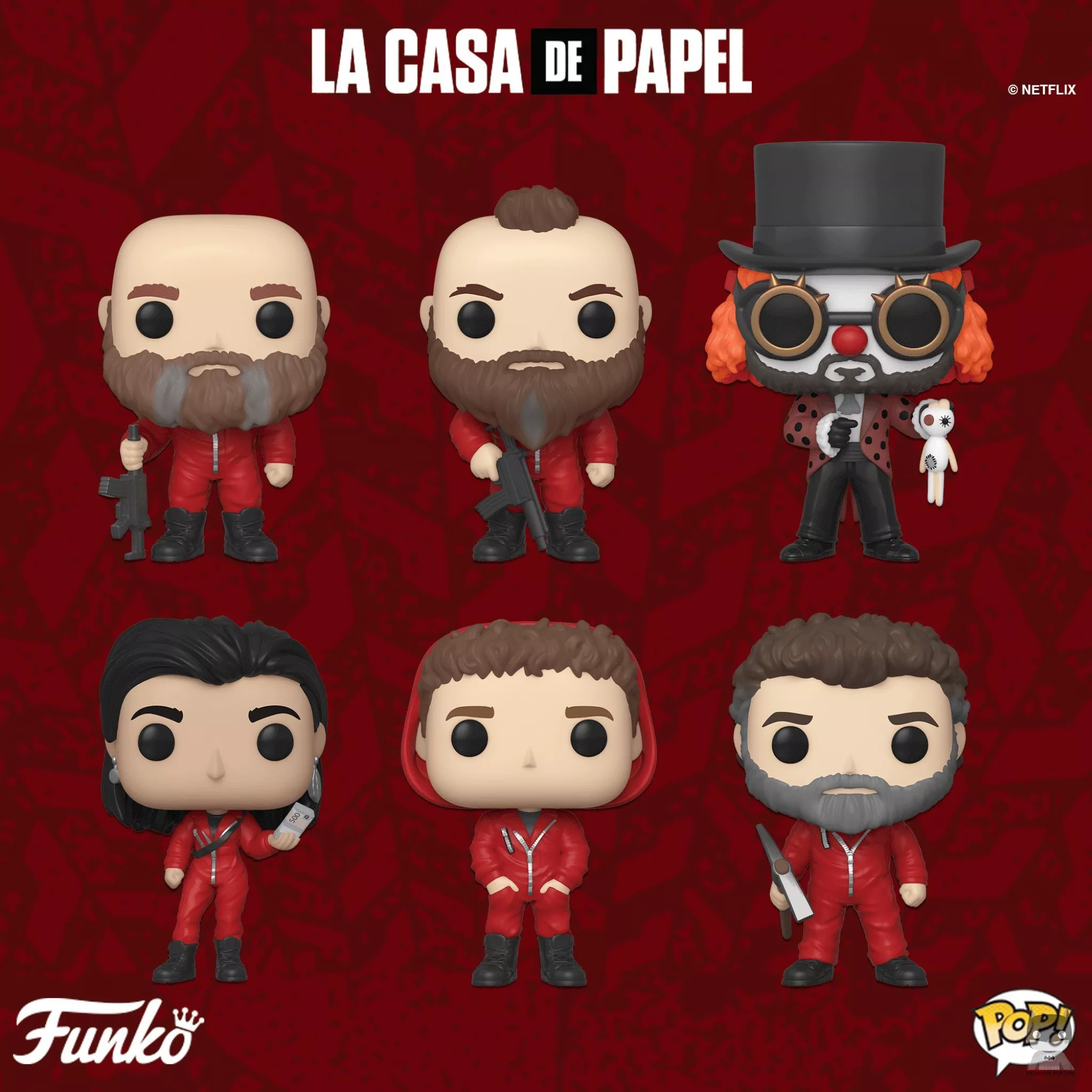 New POP for Casa de Papel