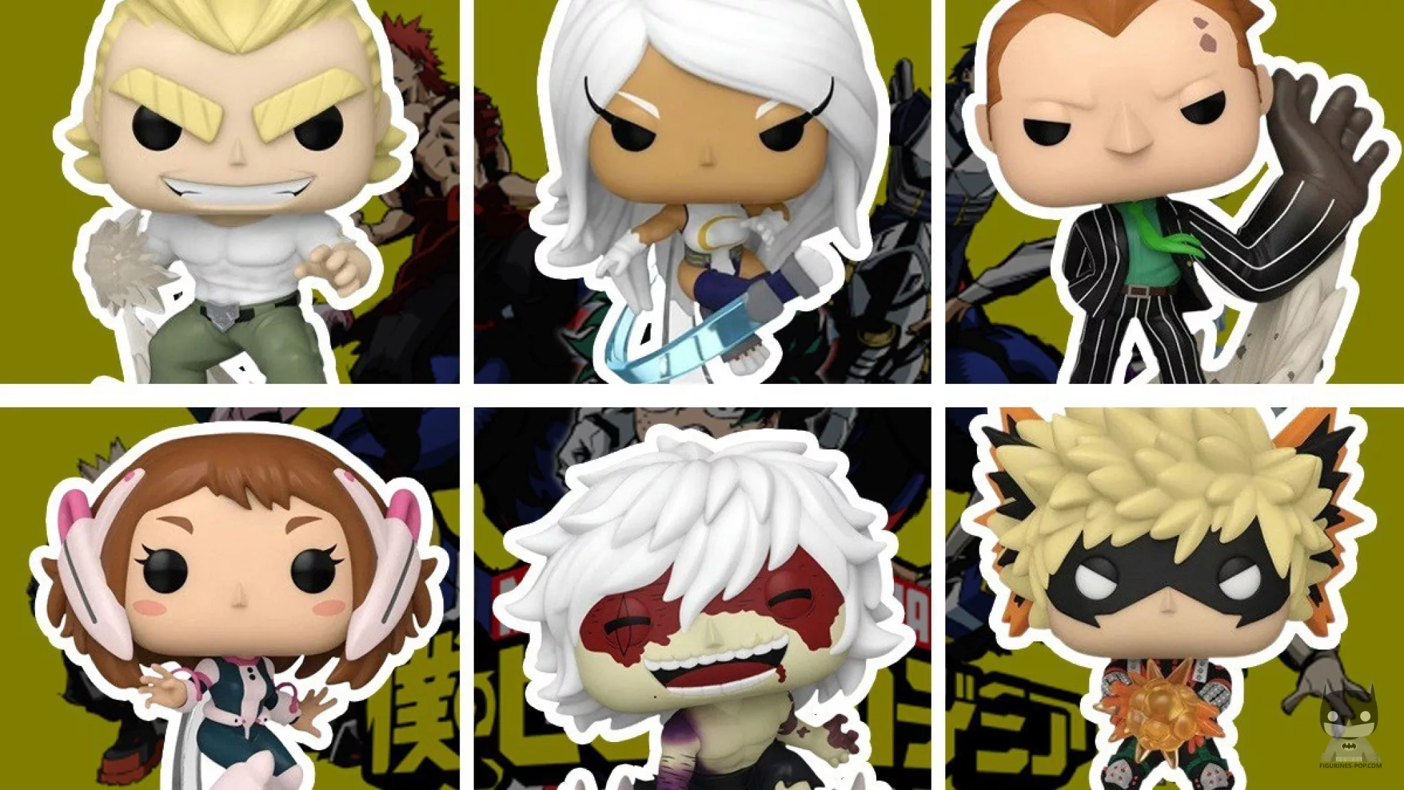 New wave of My Hero Academia 2024 POPs