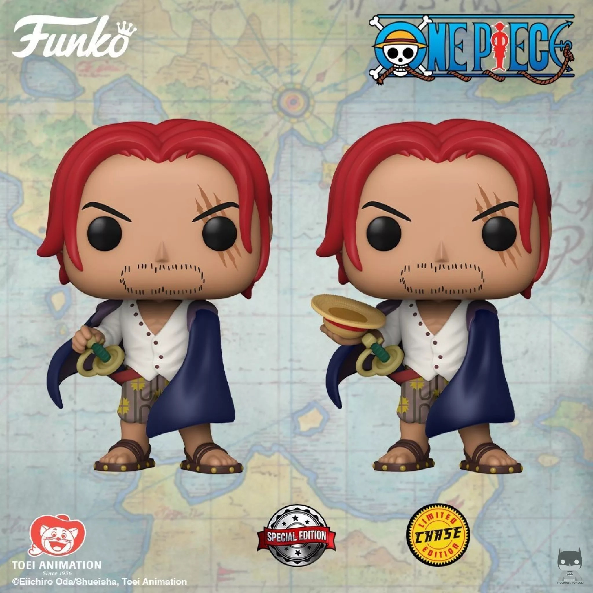 One Piece: Shanks comes to POP with a Chase version