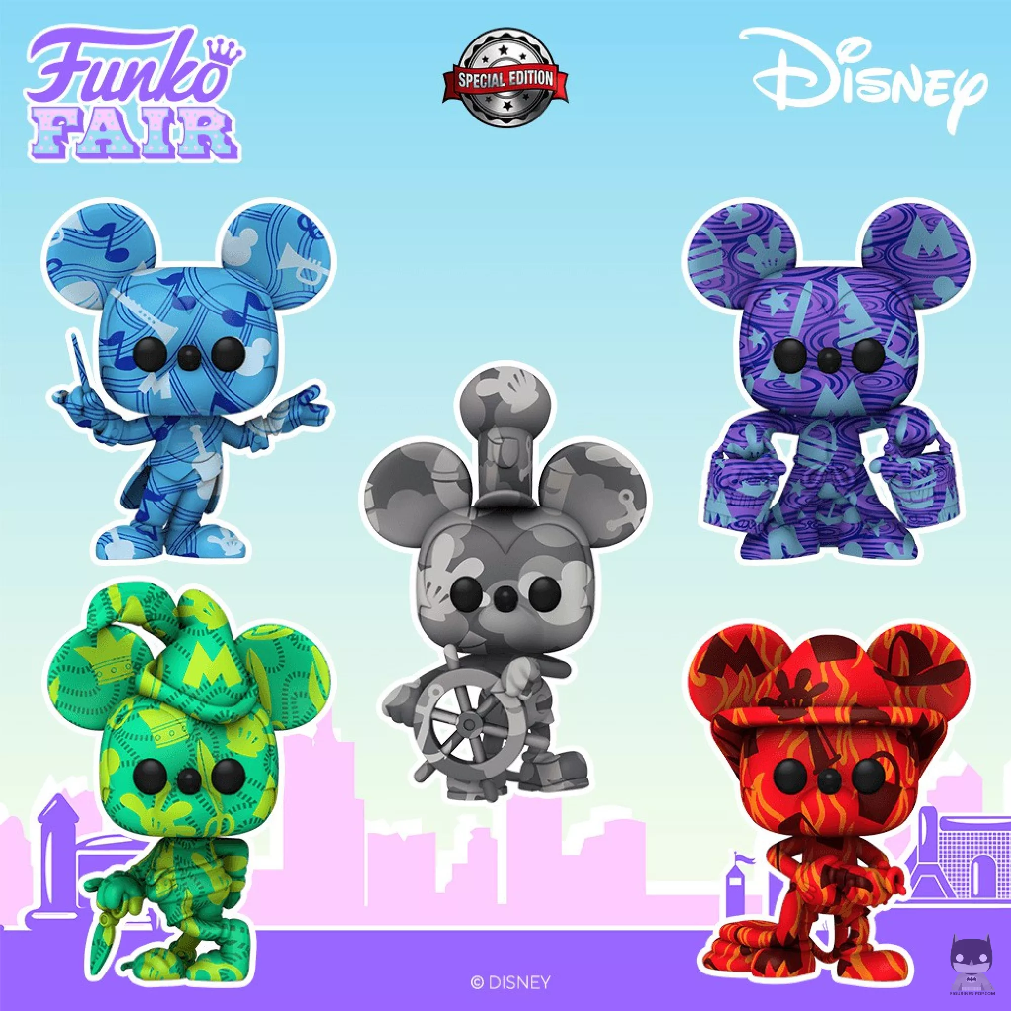 POP Art Series welcome Mickey Mouse