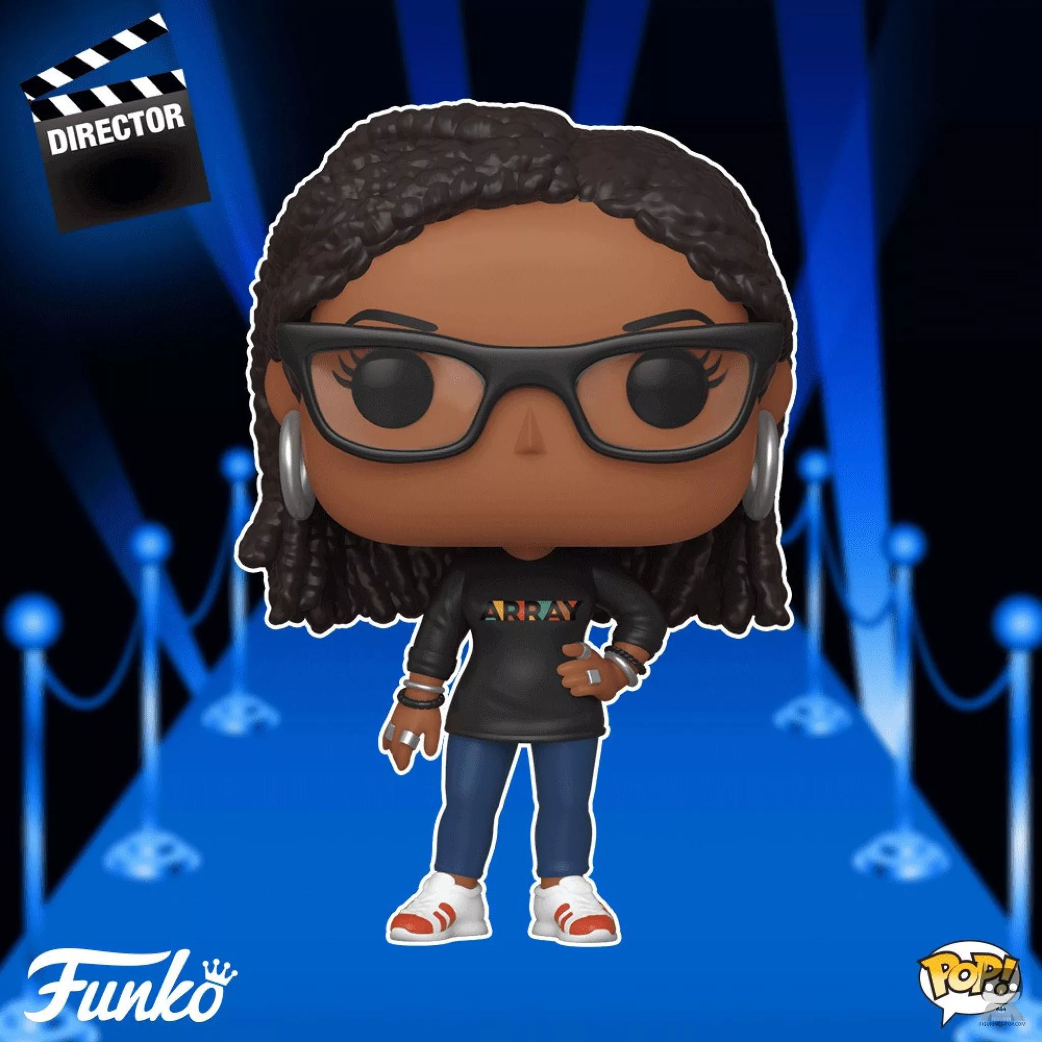 POP figurine of Ava DuVernay