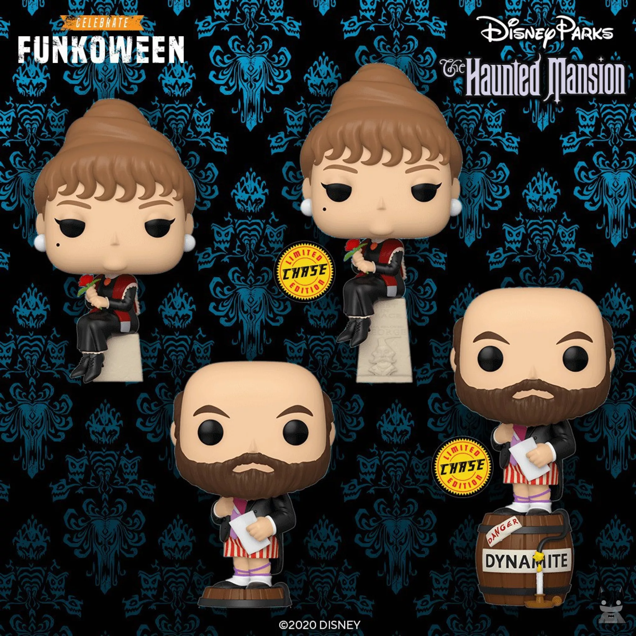POPs from the Disney haunted mansion