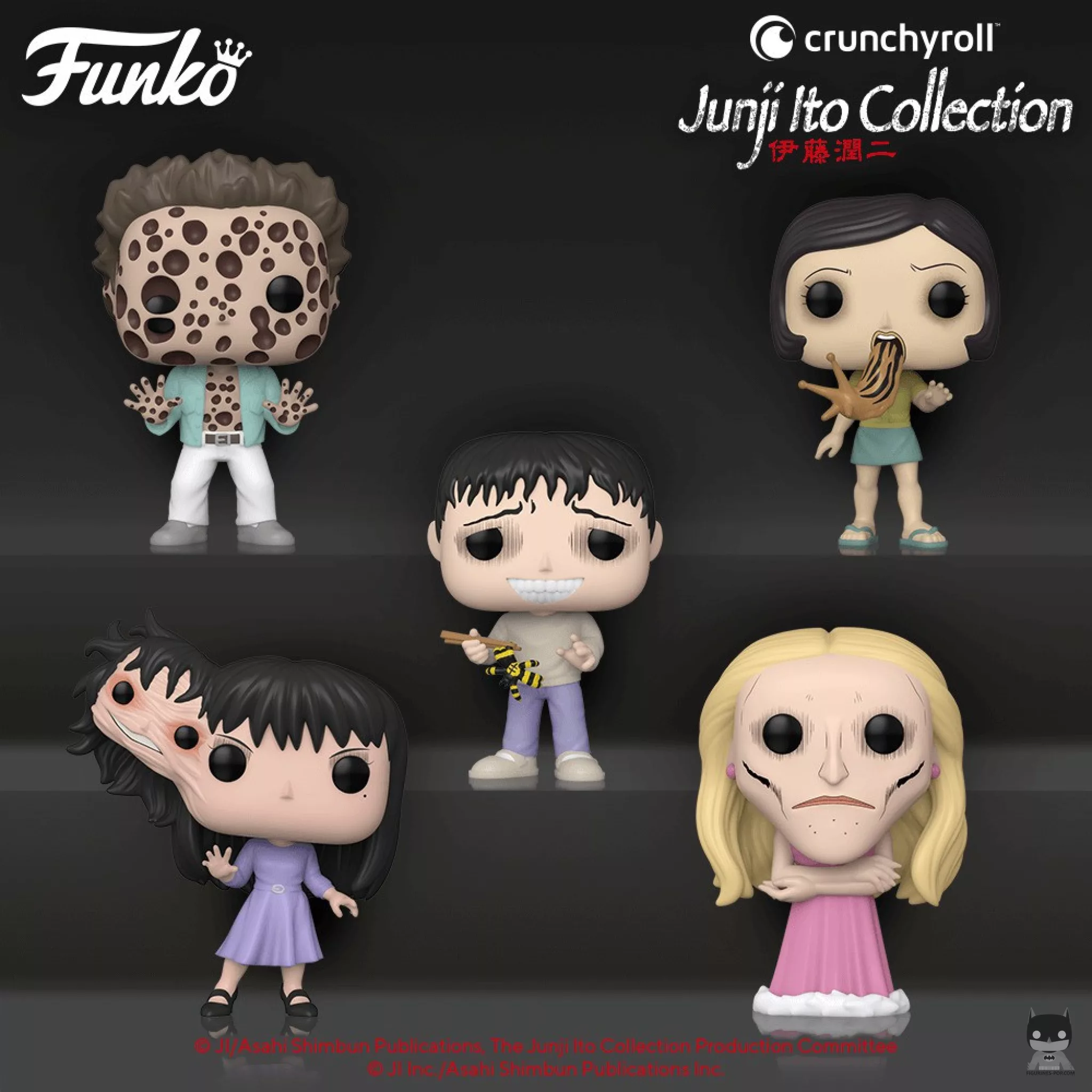 POPs straight from Junji Ito's collection