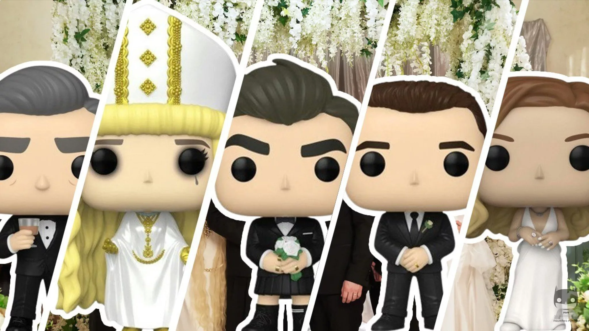 Schitt's Creek wedding in Funko POP