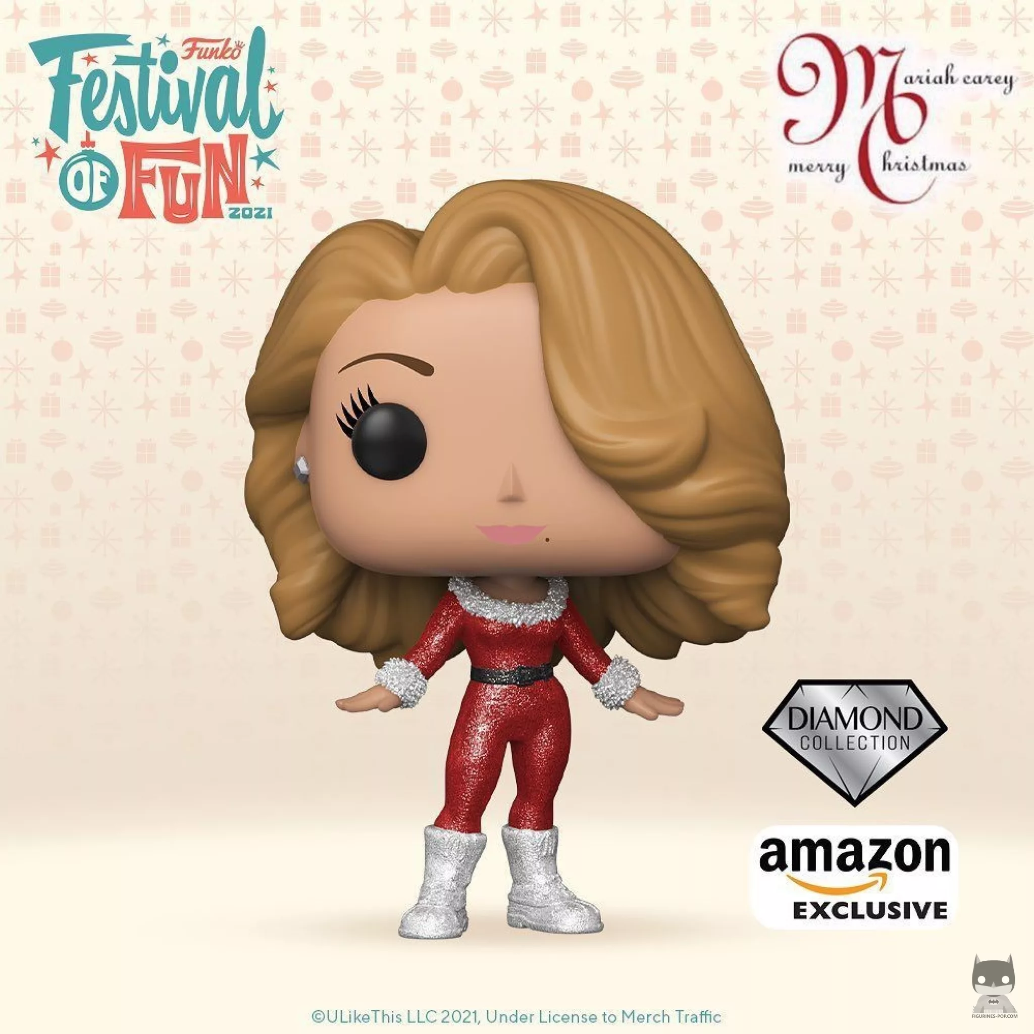 Sing All I Want for Christmas Is You with a Mariah Carey Diamond Glitter POP