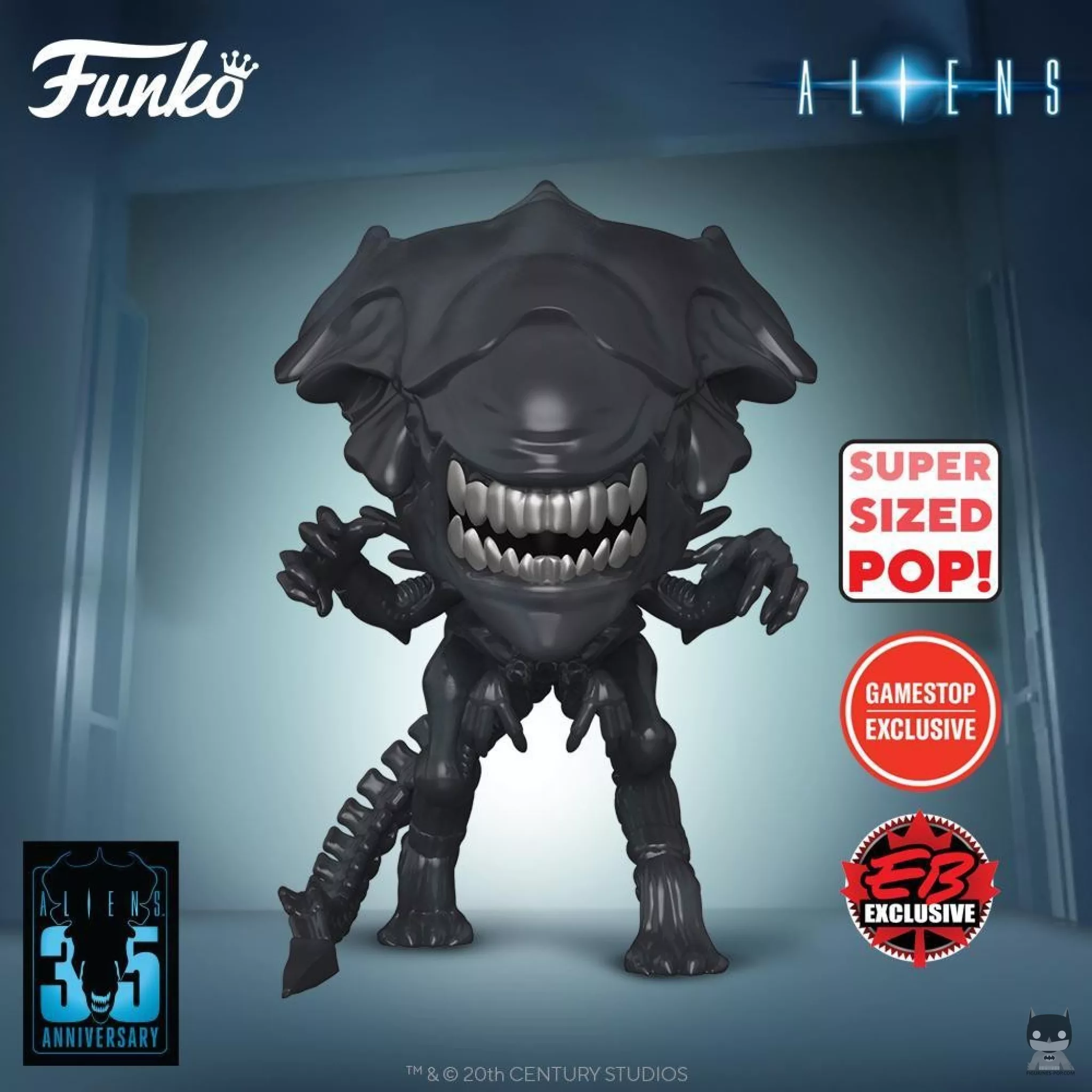 The Alien Queen in a Supersized POP