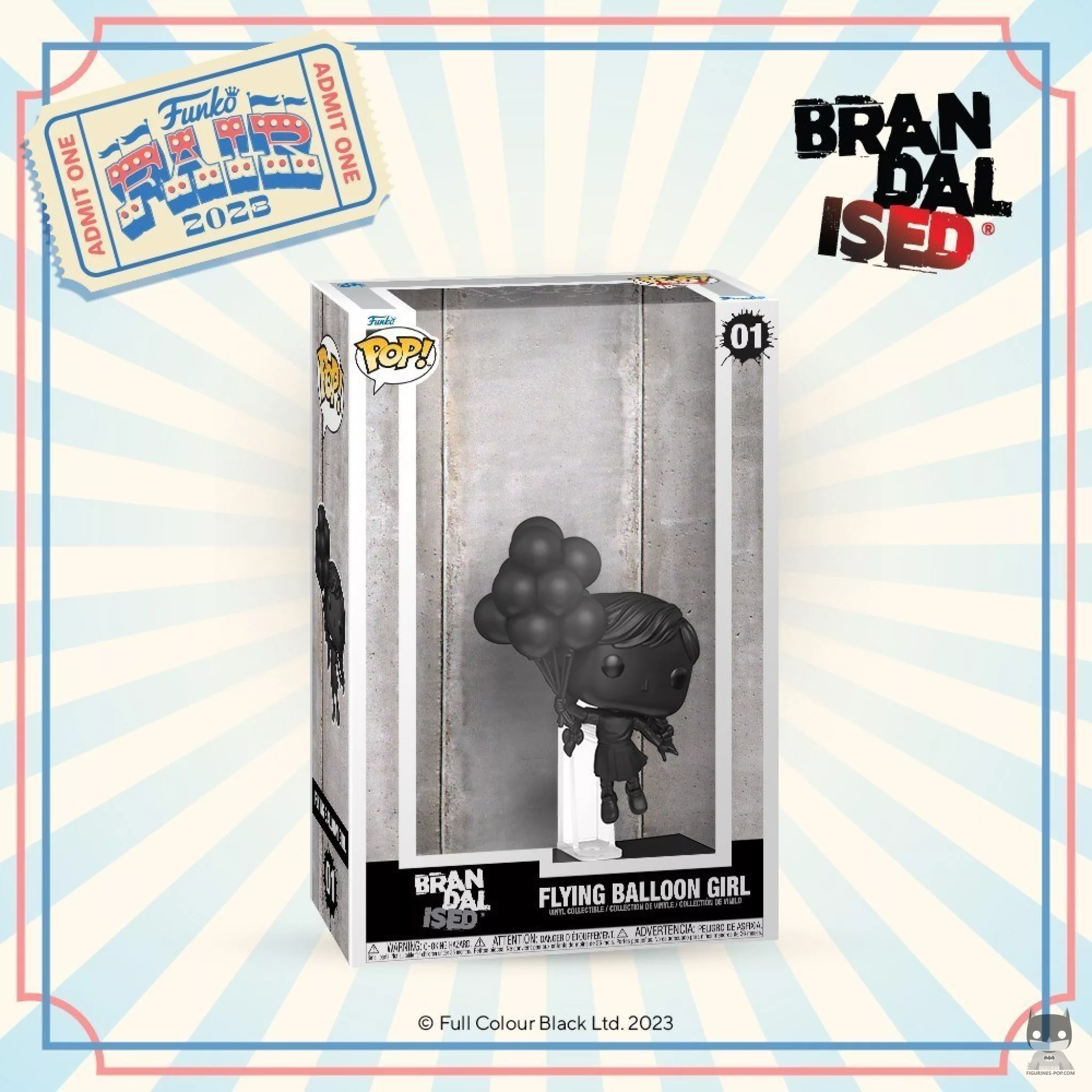 The artist Banksy sees his works popified by Funko
