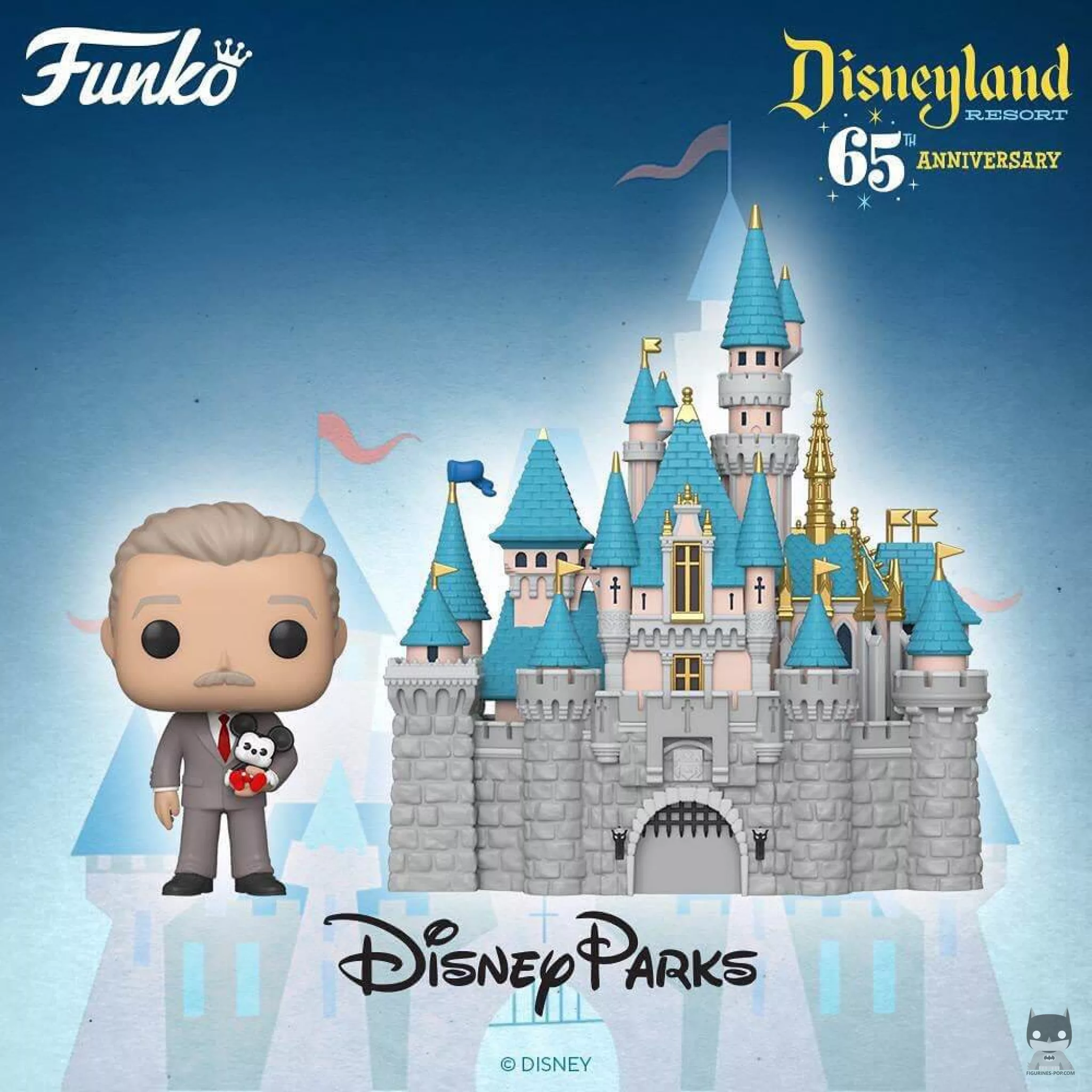 The castle of Sleeping Beauty in POP!