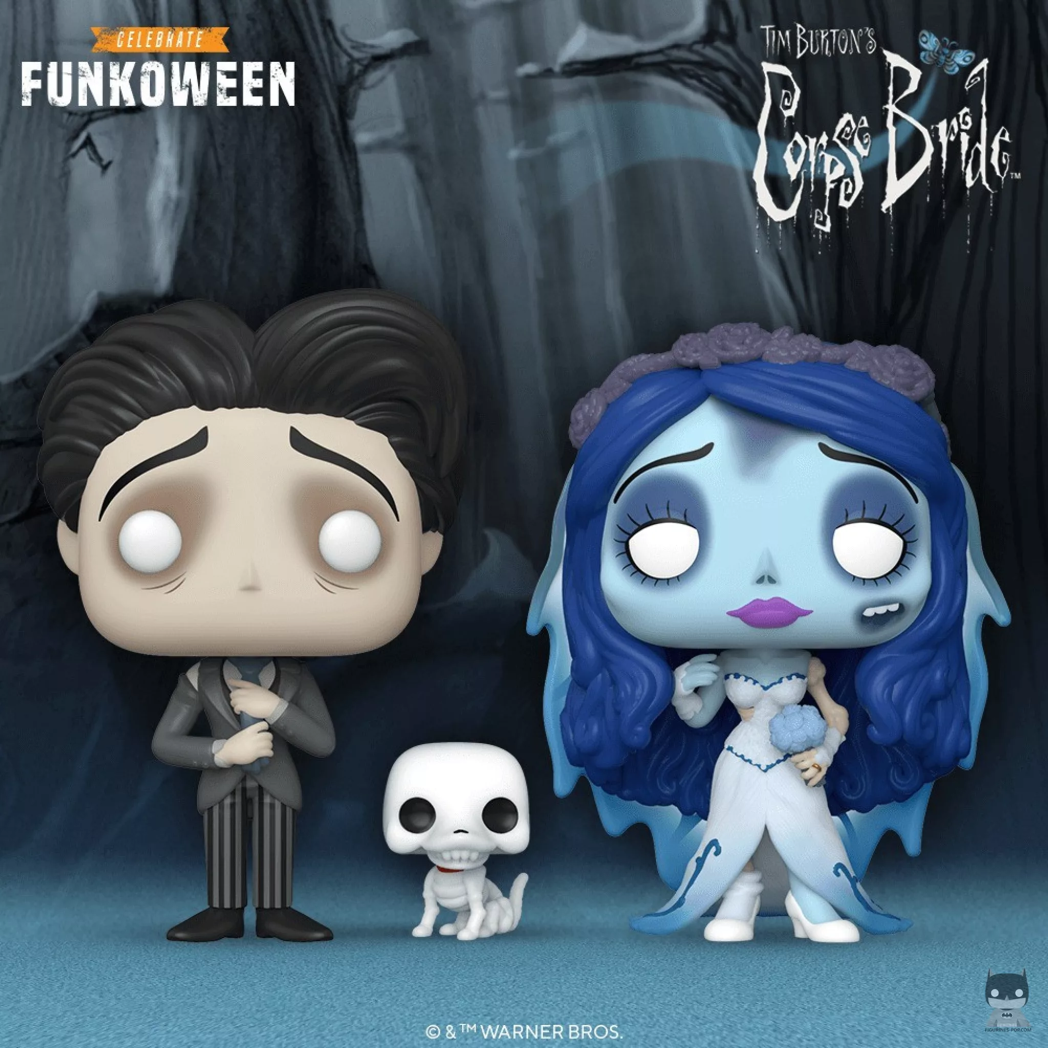 The couple of The Corpse Bride POPified