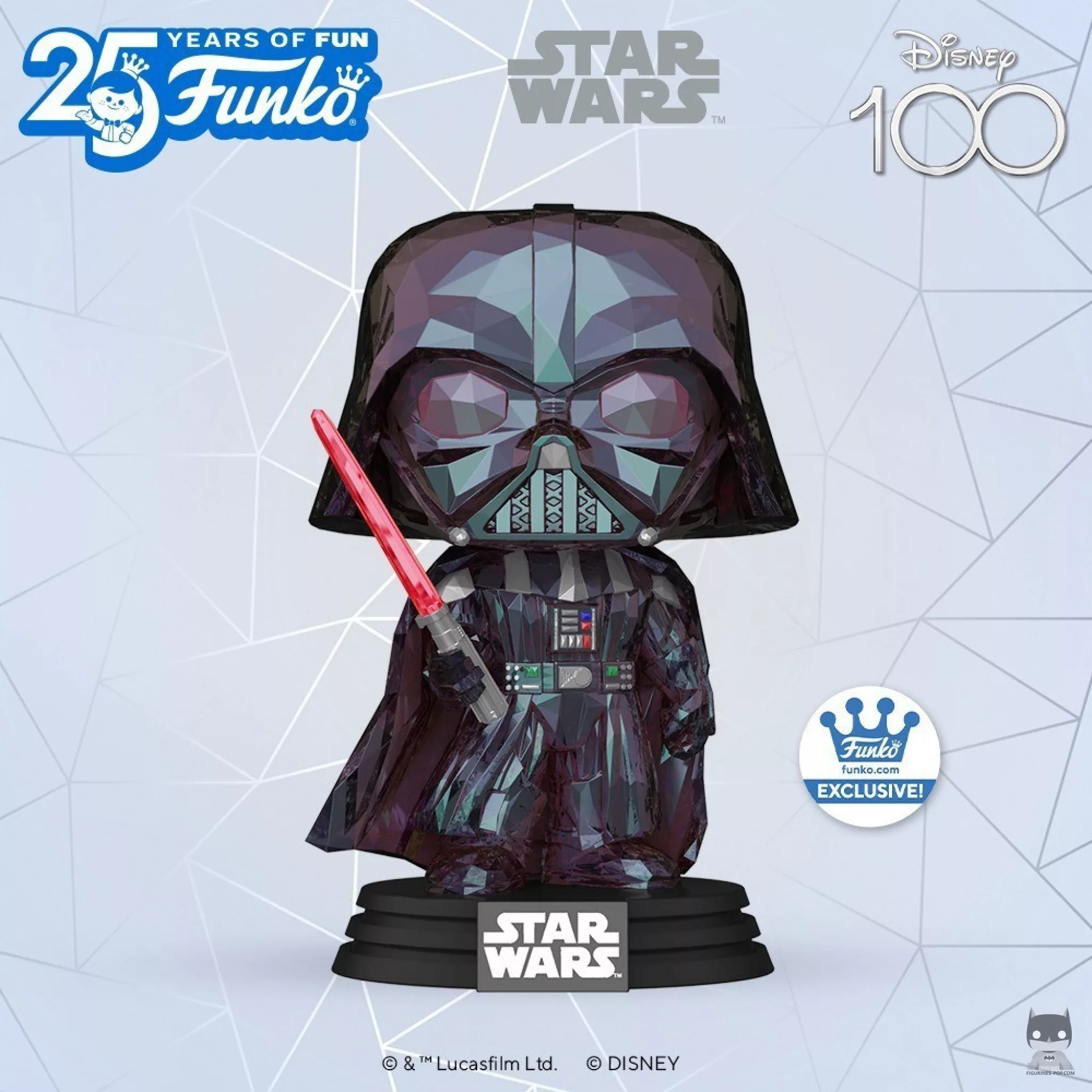 The Darth Vader POP declined in facet style